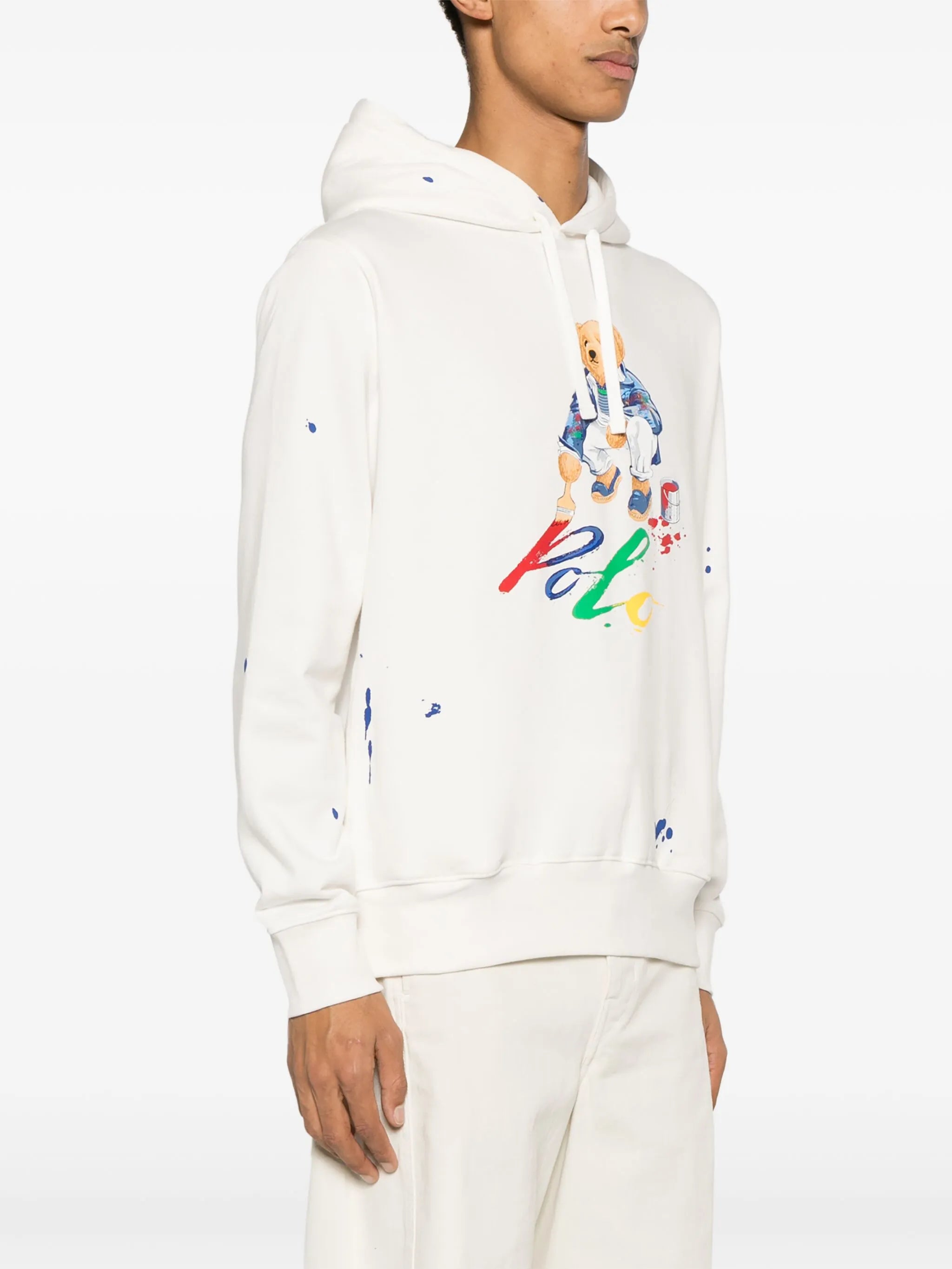 Polo Bear cotton-blend hoodie