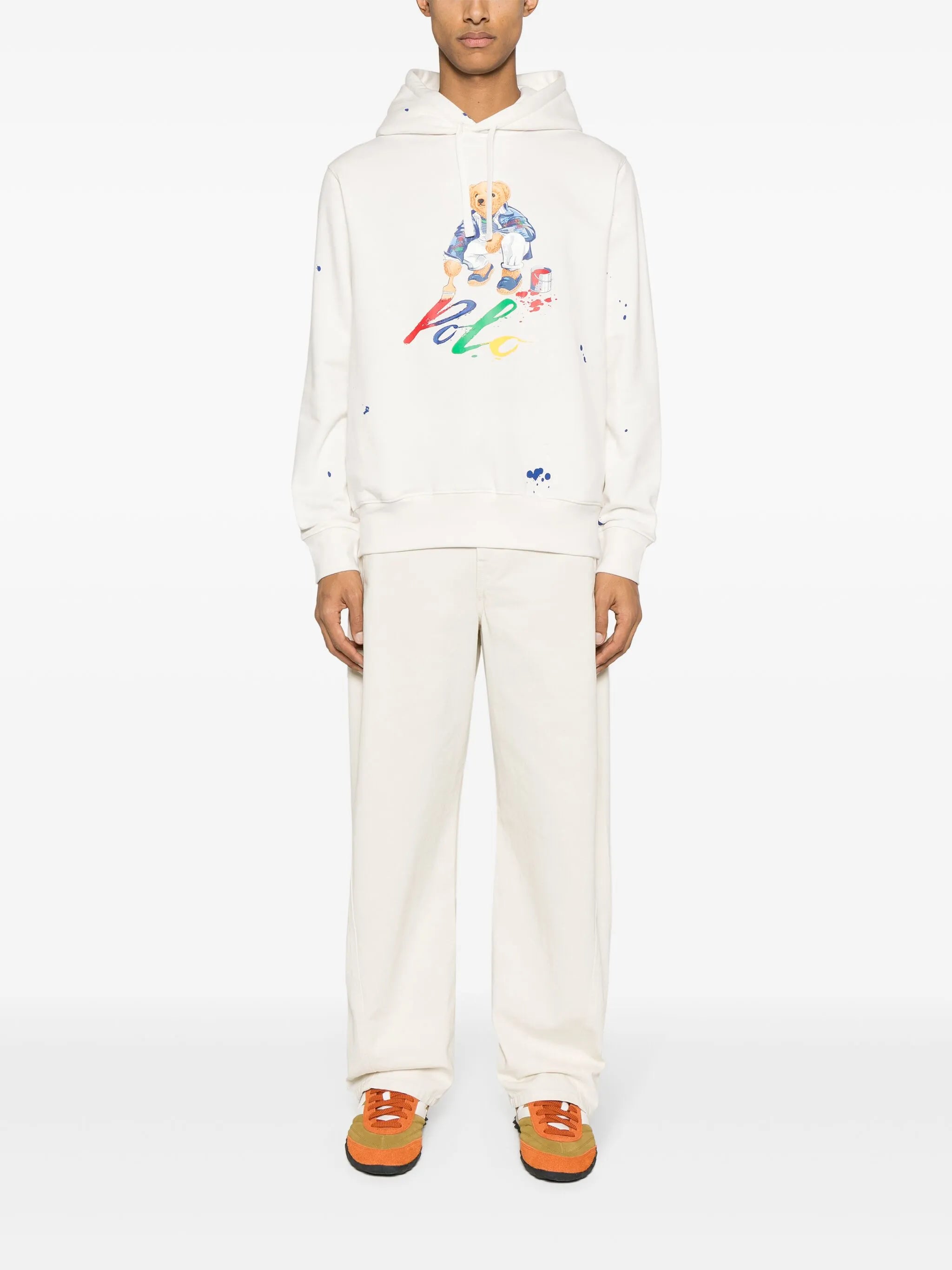 Polo Bear cotton-blend hoodie