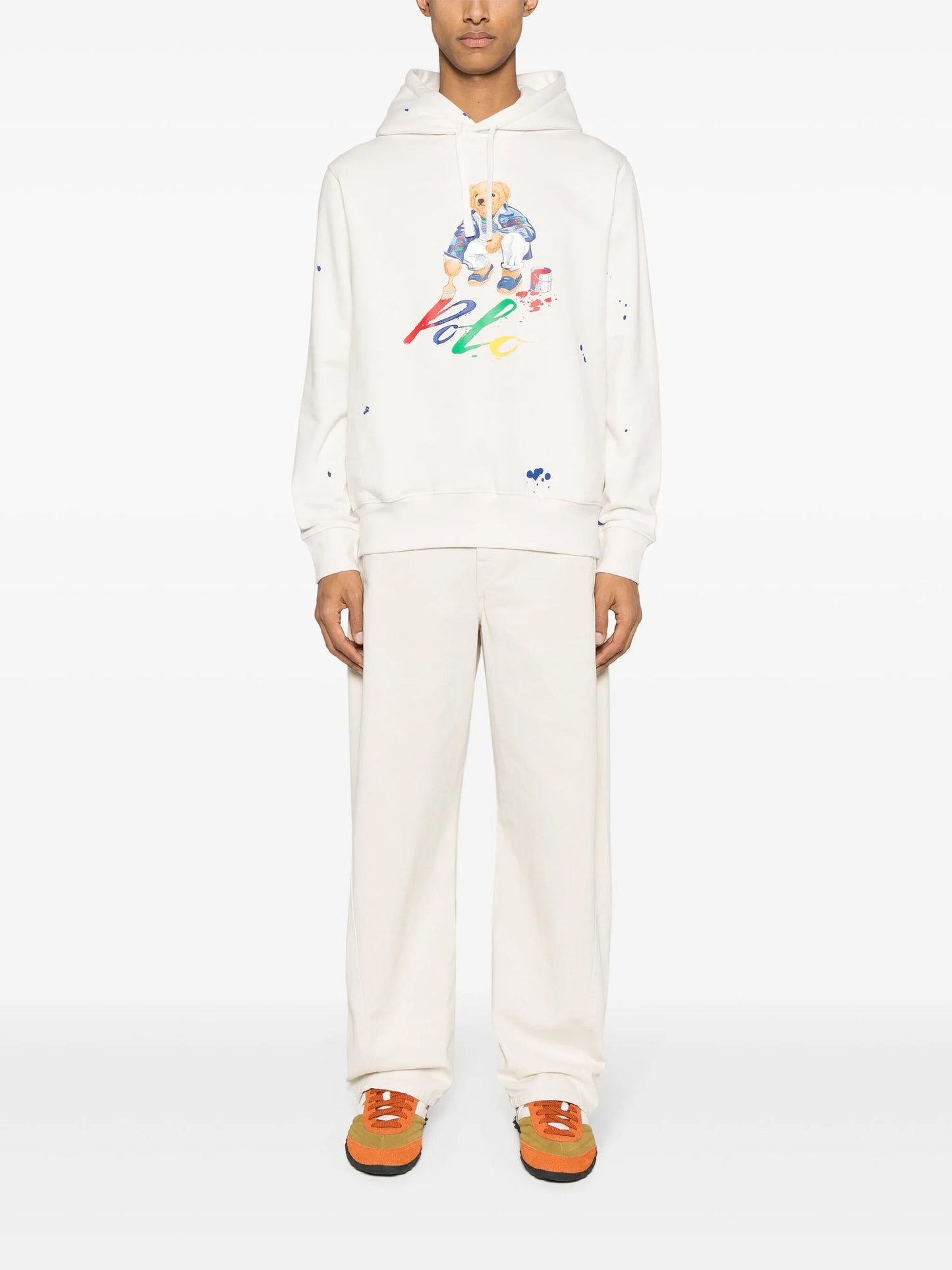Polo Bear cotton-blend hoodie