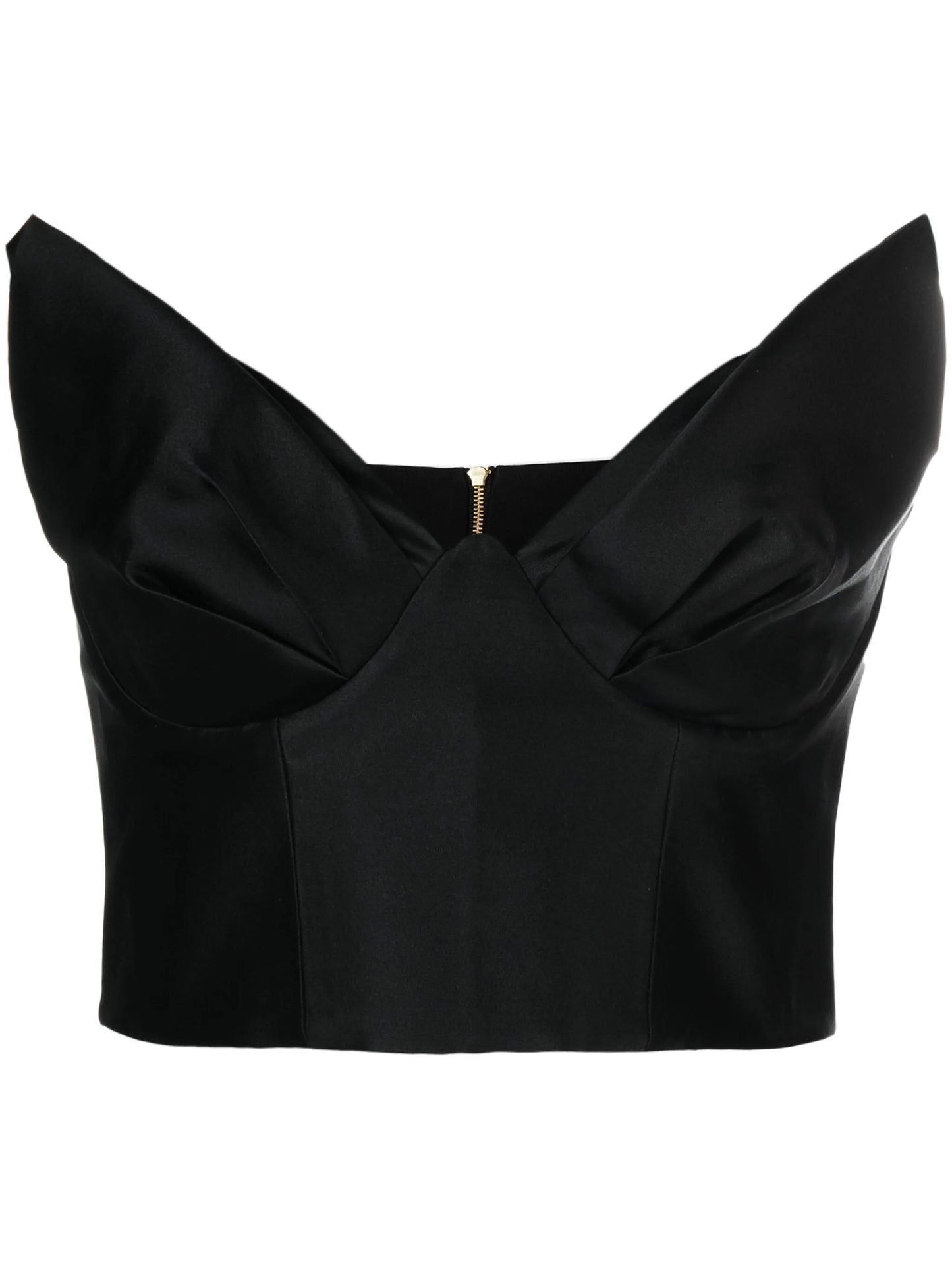 Matchmaker moulded-cup crop top