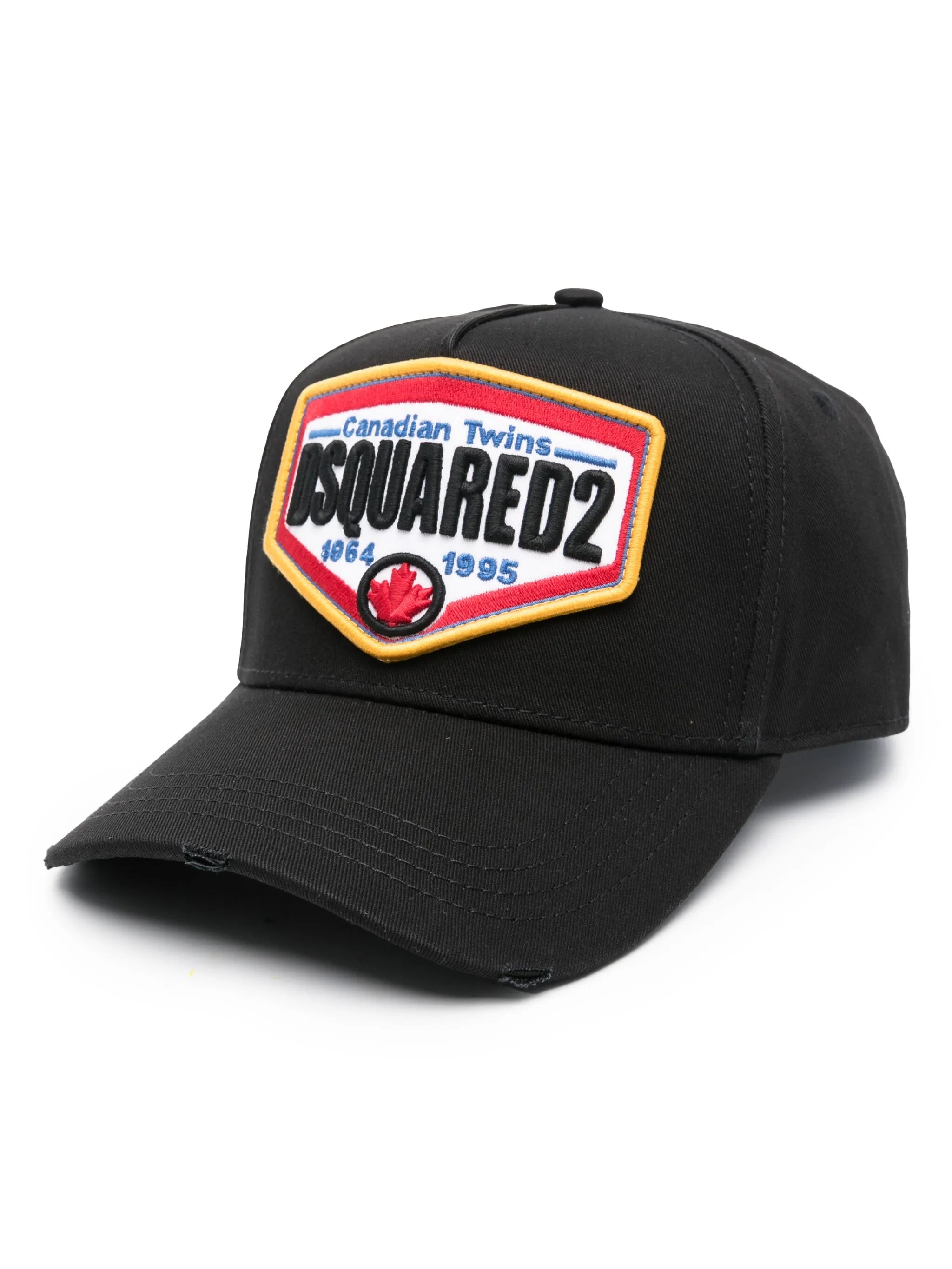 logo-embroidered baseball cap