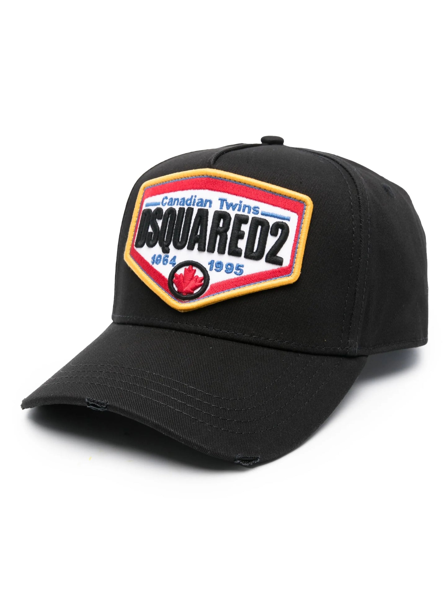 logo-embroidered baseball cap