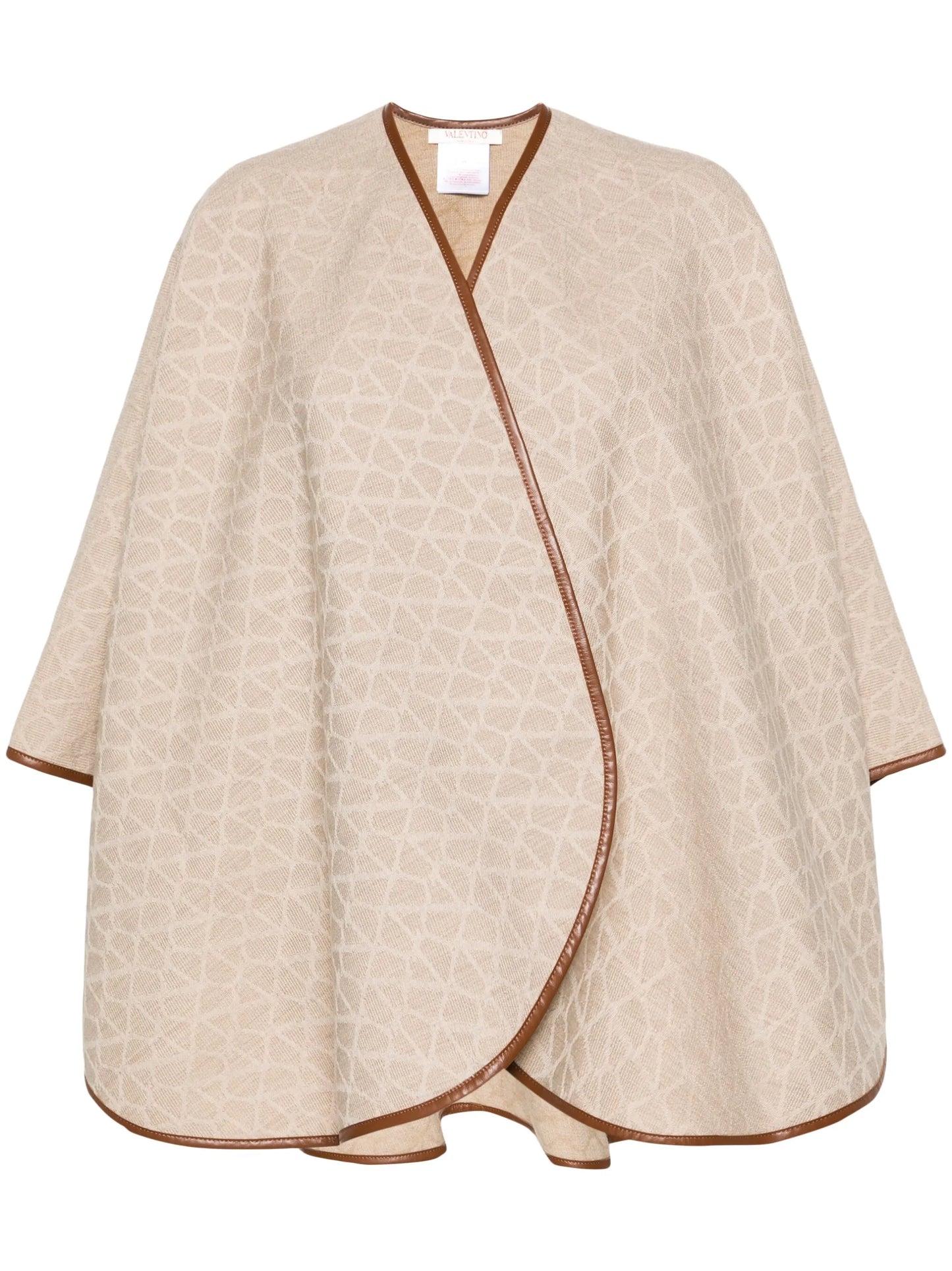 VLogo Signature wool shawl