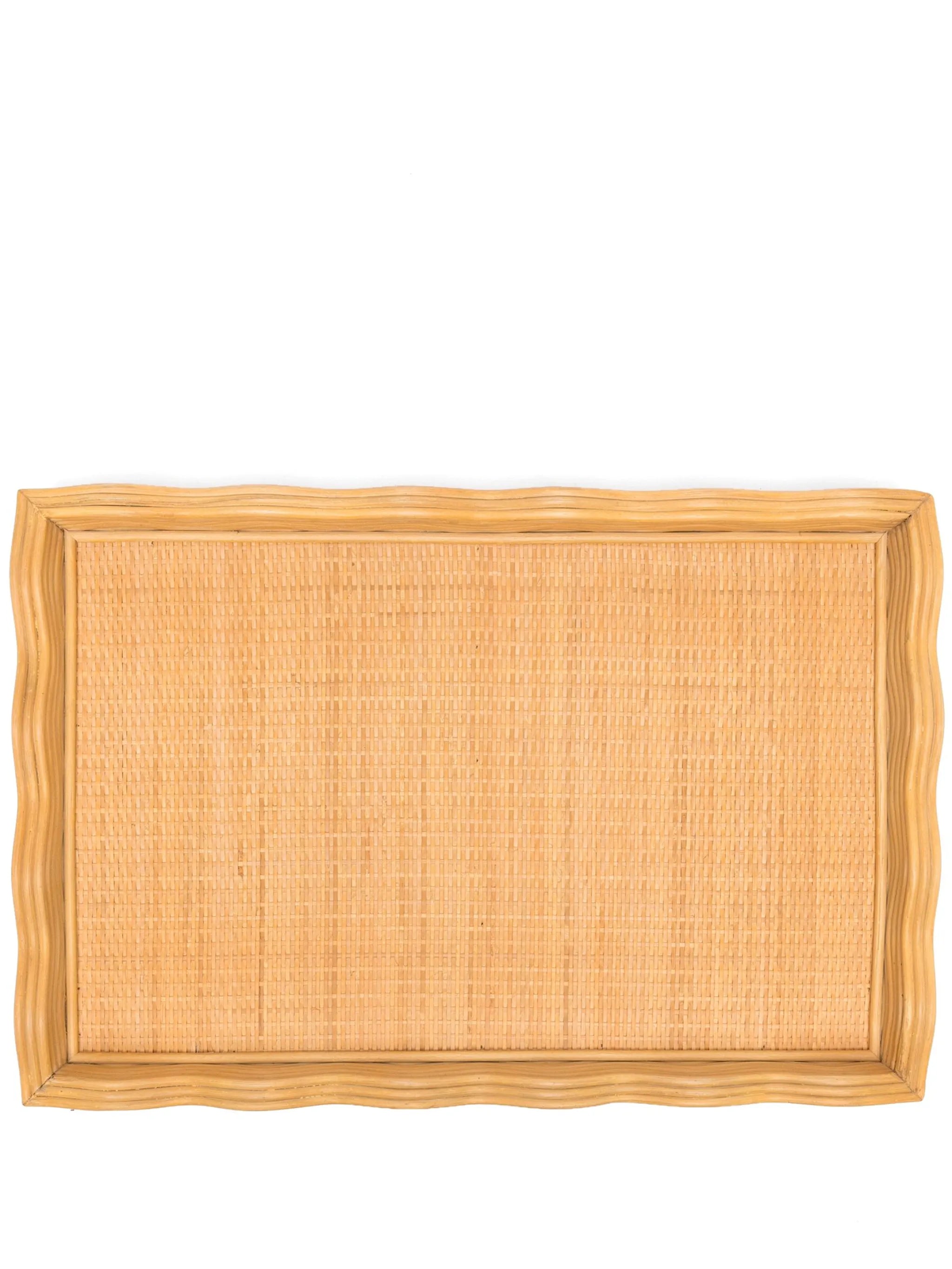 medium Pangbourne rattan tray