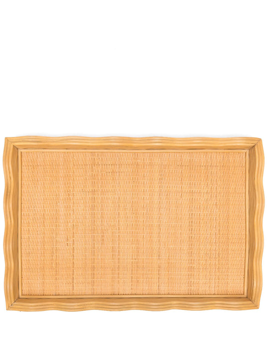 medium Pangbourne rattan tray
