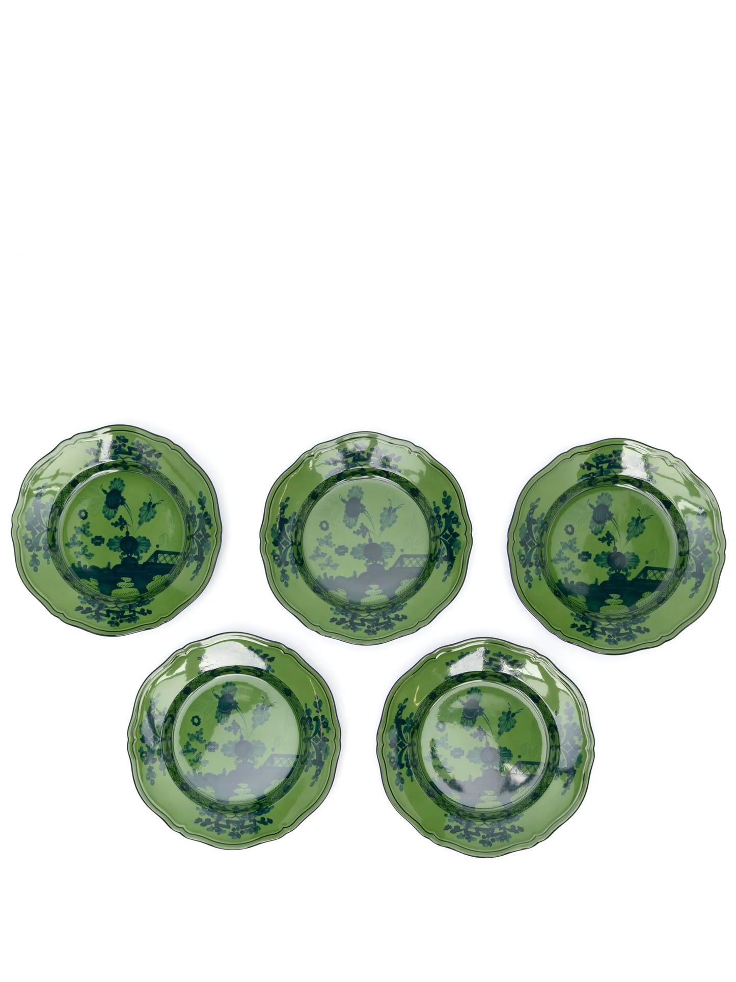 Oriente Italiano porcelain dinner plate (set of five)