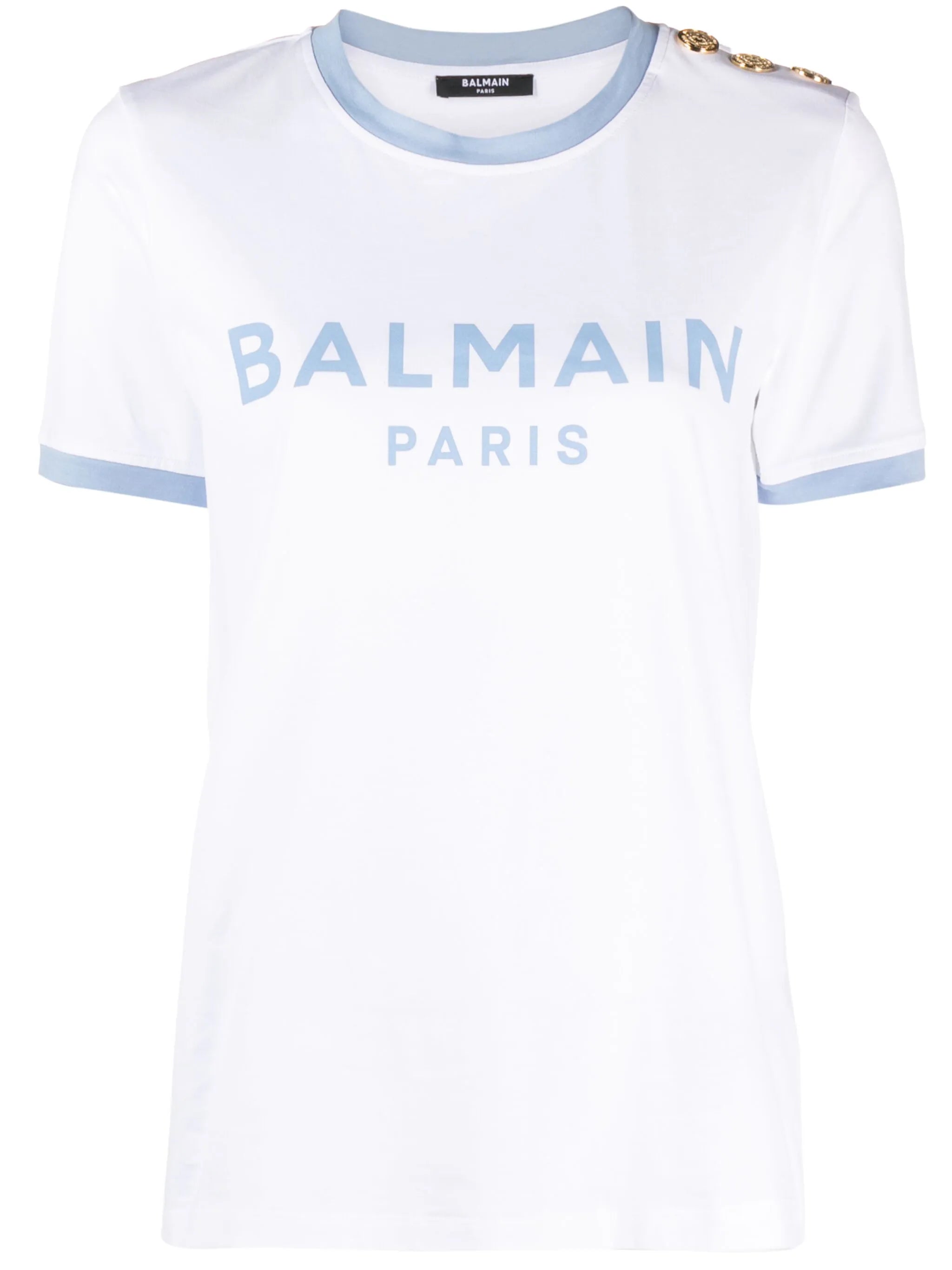 logo-print cotton T-shirt