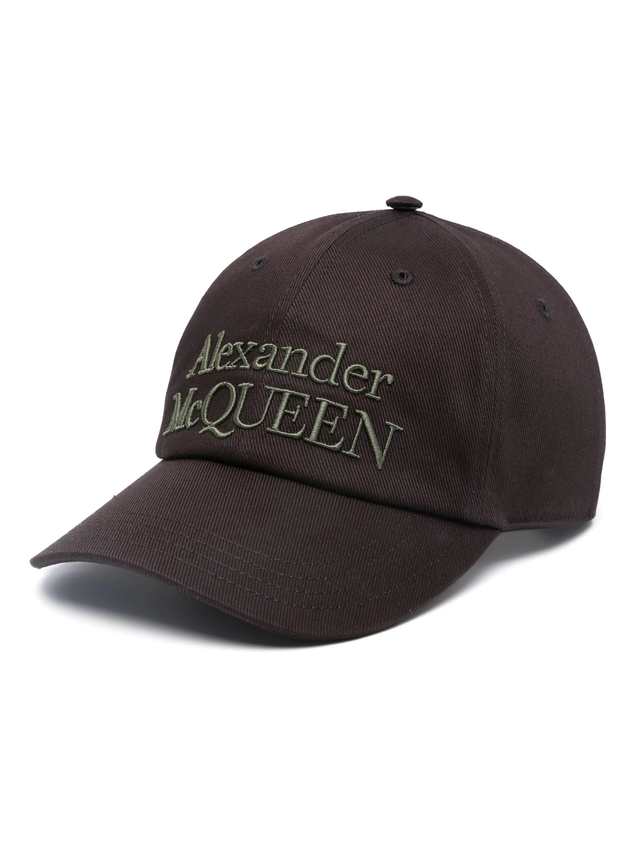 embroidered-logo cotton cap