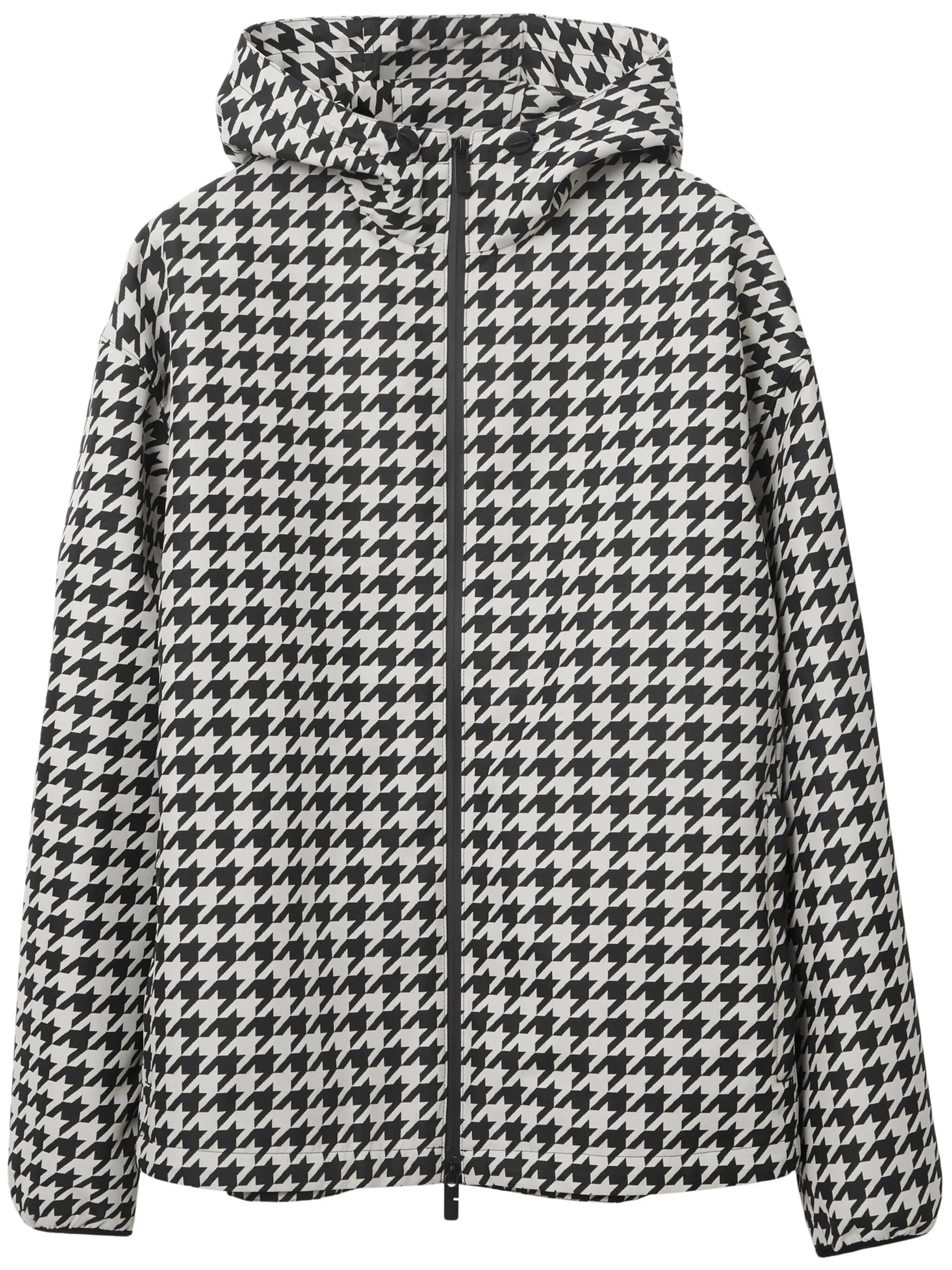 Equestrian Knight-print hooded jacket