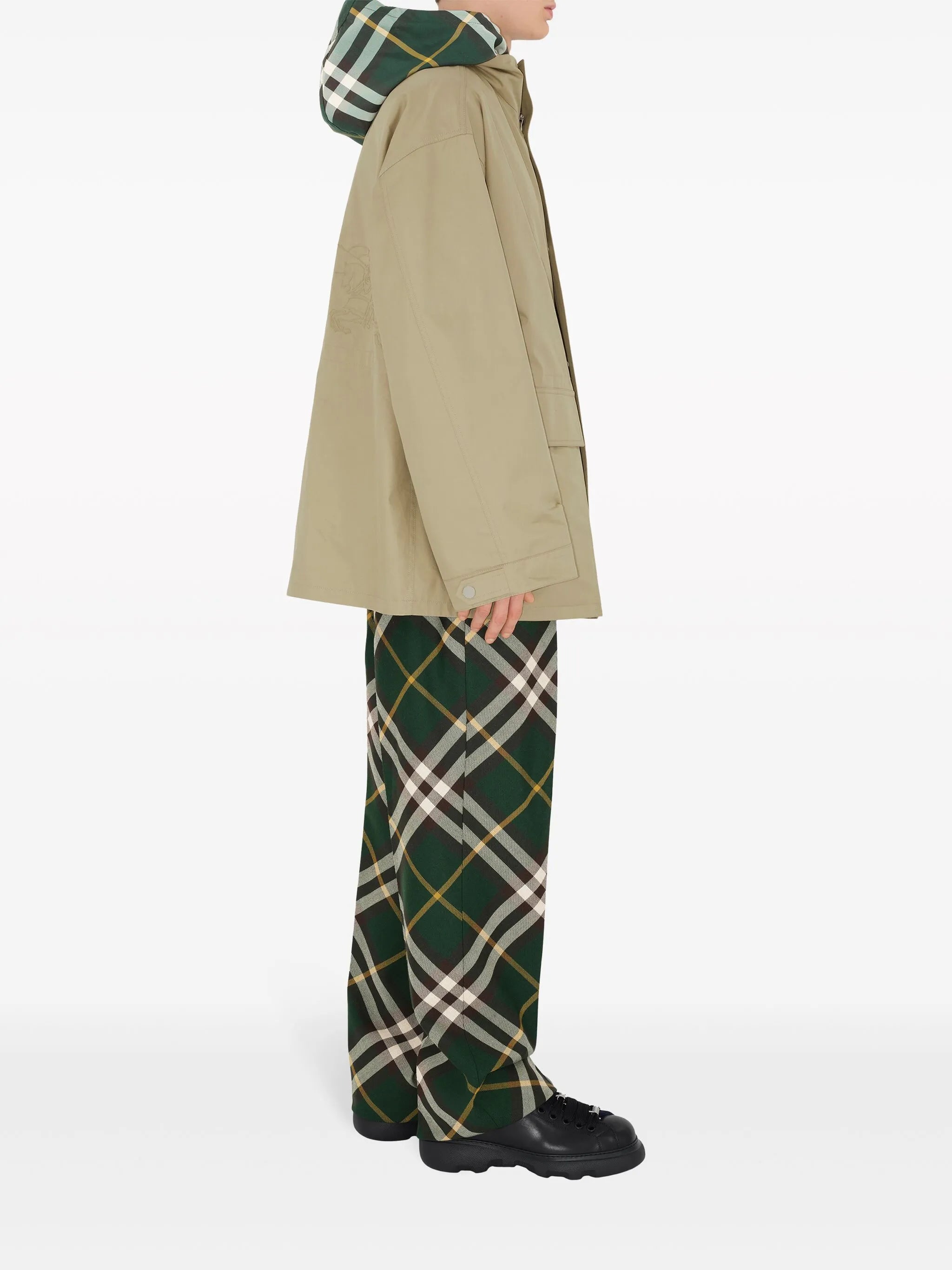 EKD-embroidered cotton jacket
