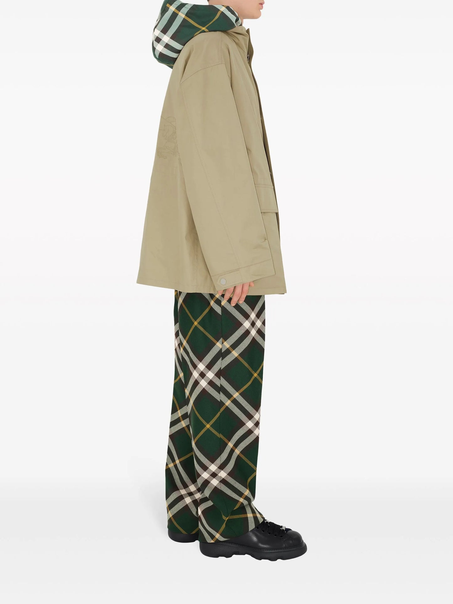 EKD-embroidered cotton jacket
