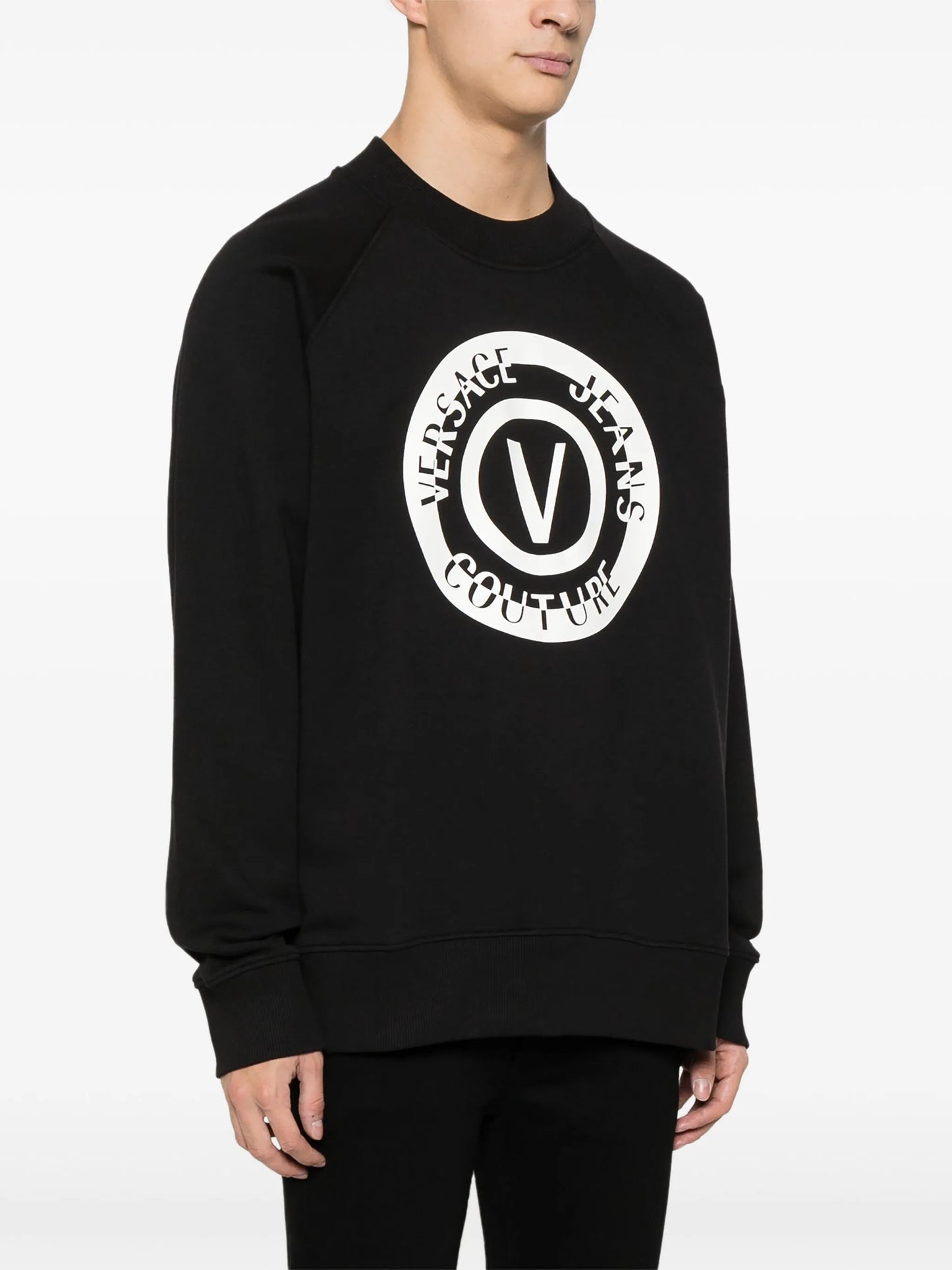 logo-print cotton sweatshirt