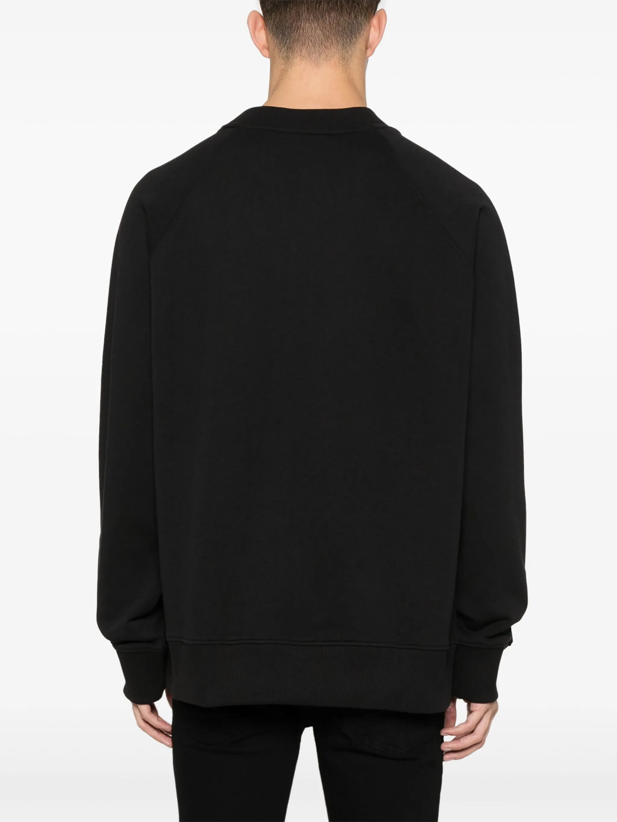 logo-print cotton sweatshirt
