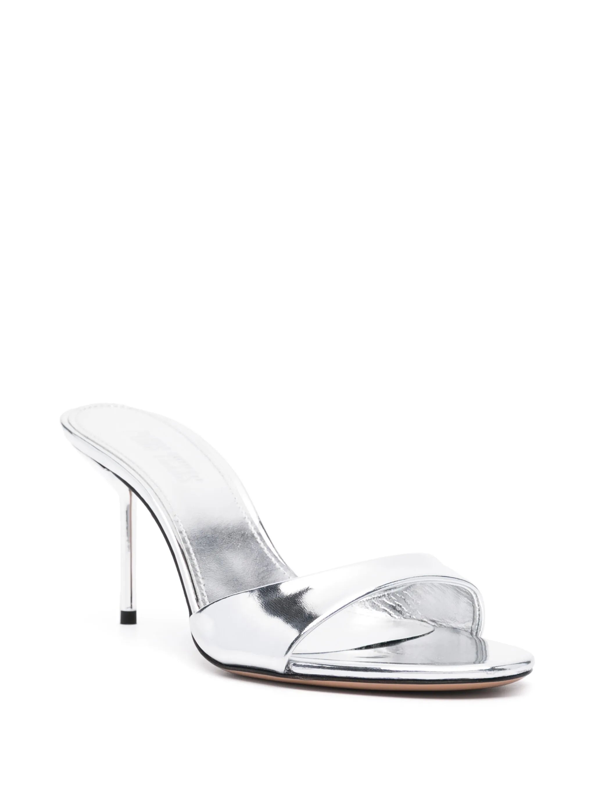 Lidia 70mm leather mules