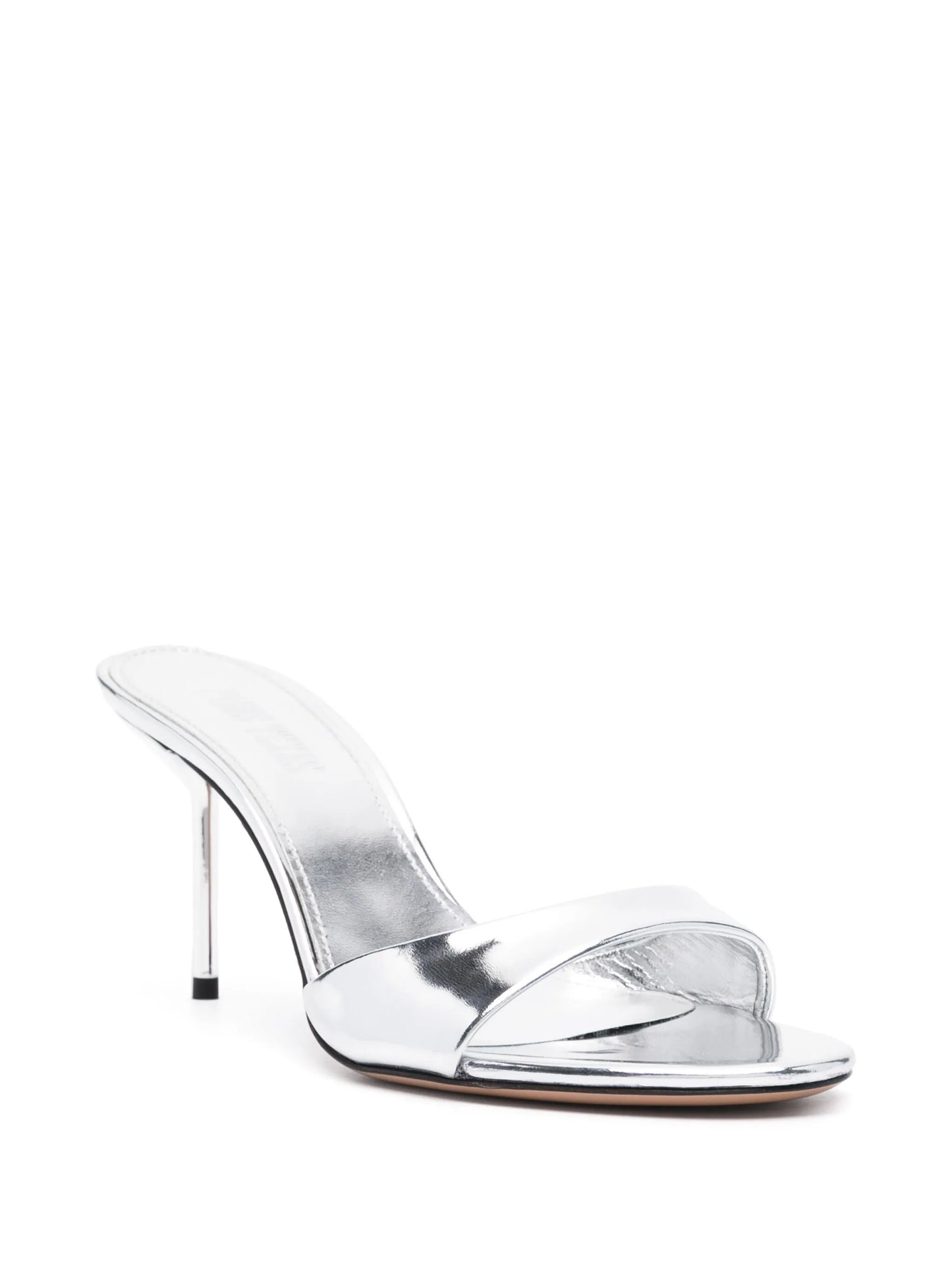Lidia 70mm leather mules