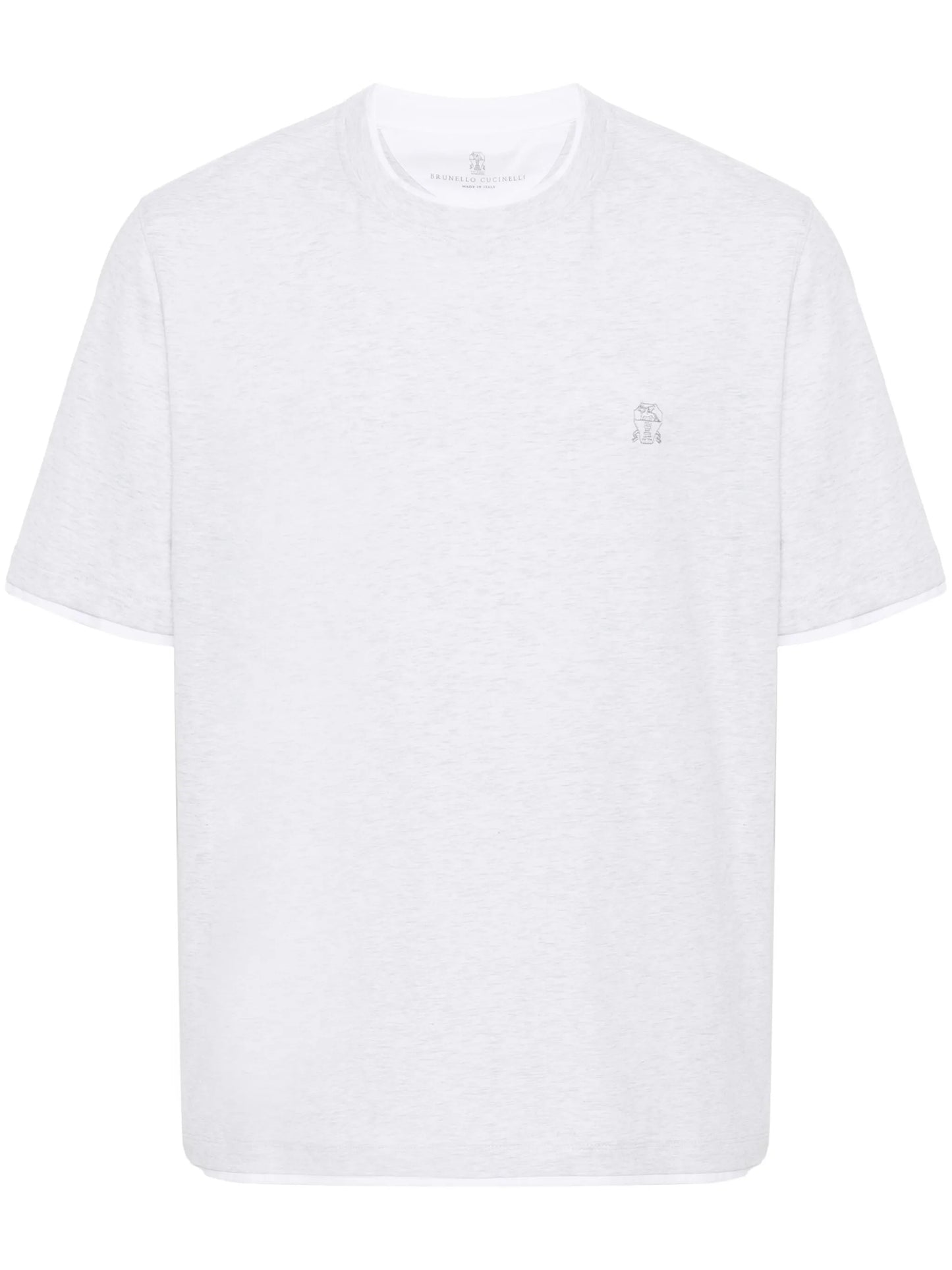 embroidered-logo cotton T-shirt