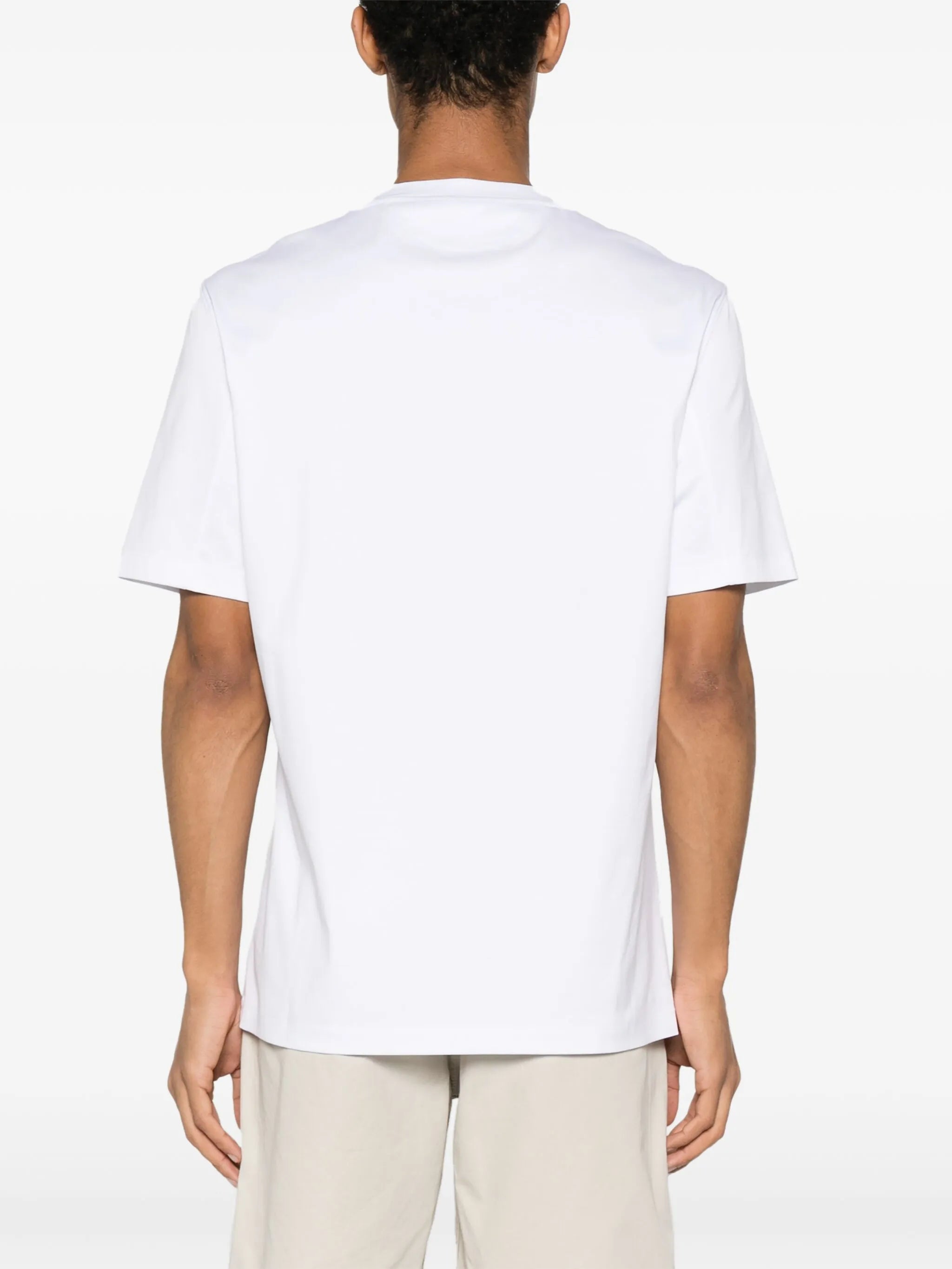 embroidered-logo cotton T-shirt