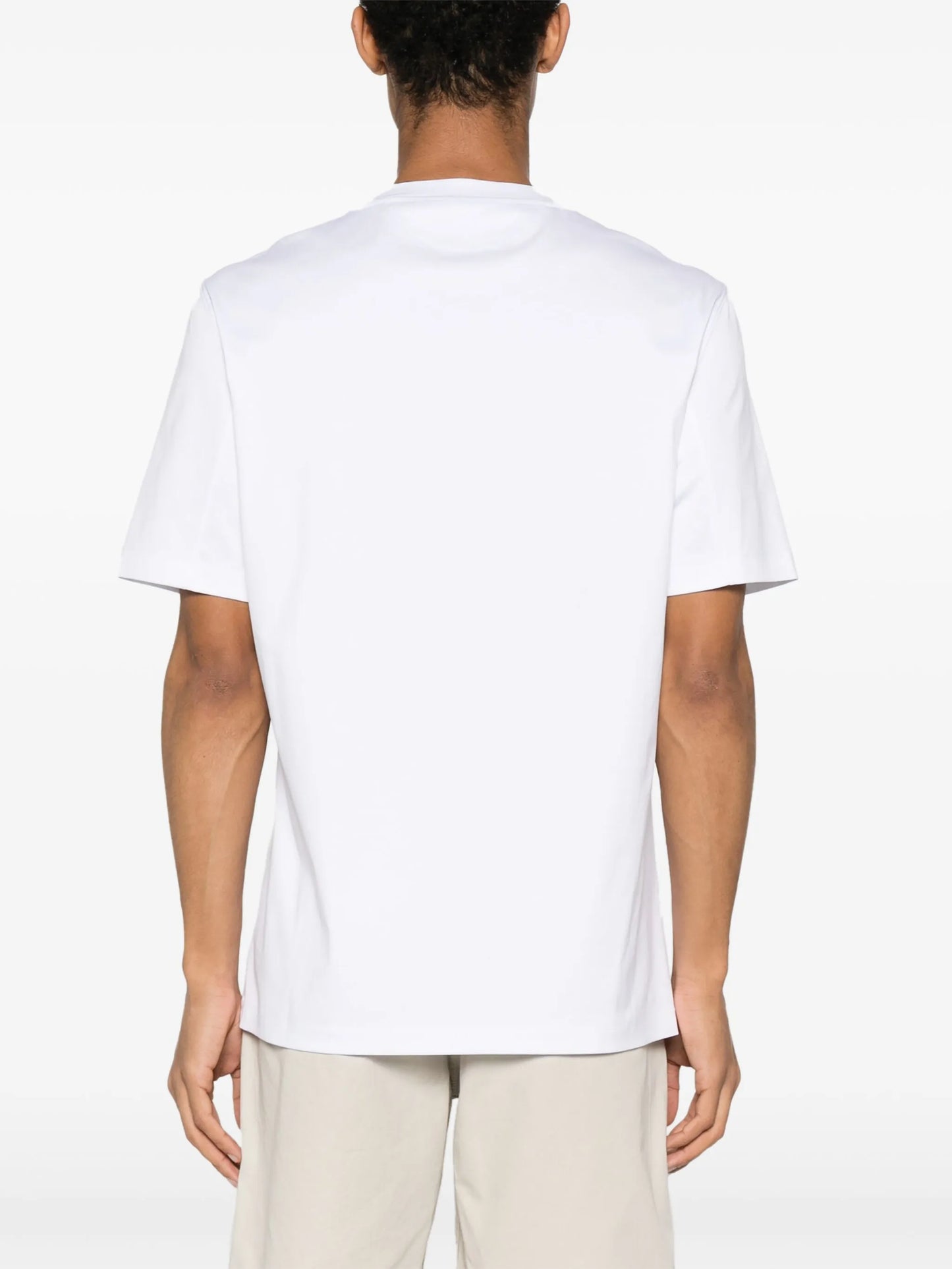 embroidered-logo cotton T-shirt