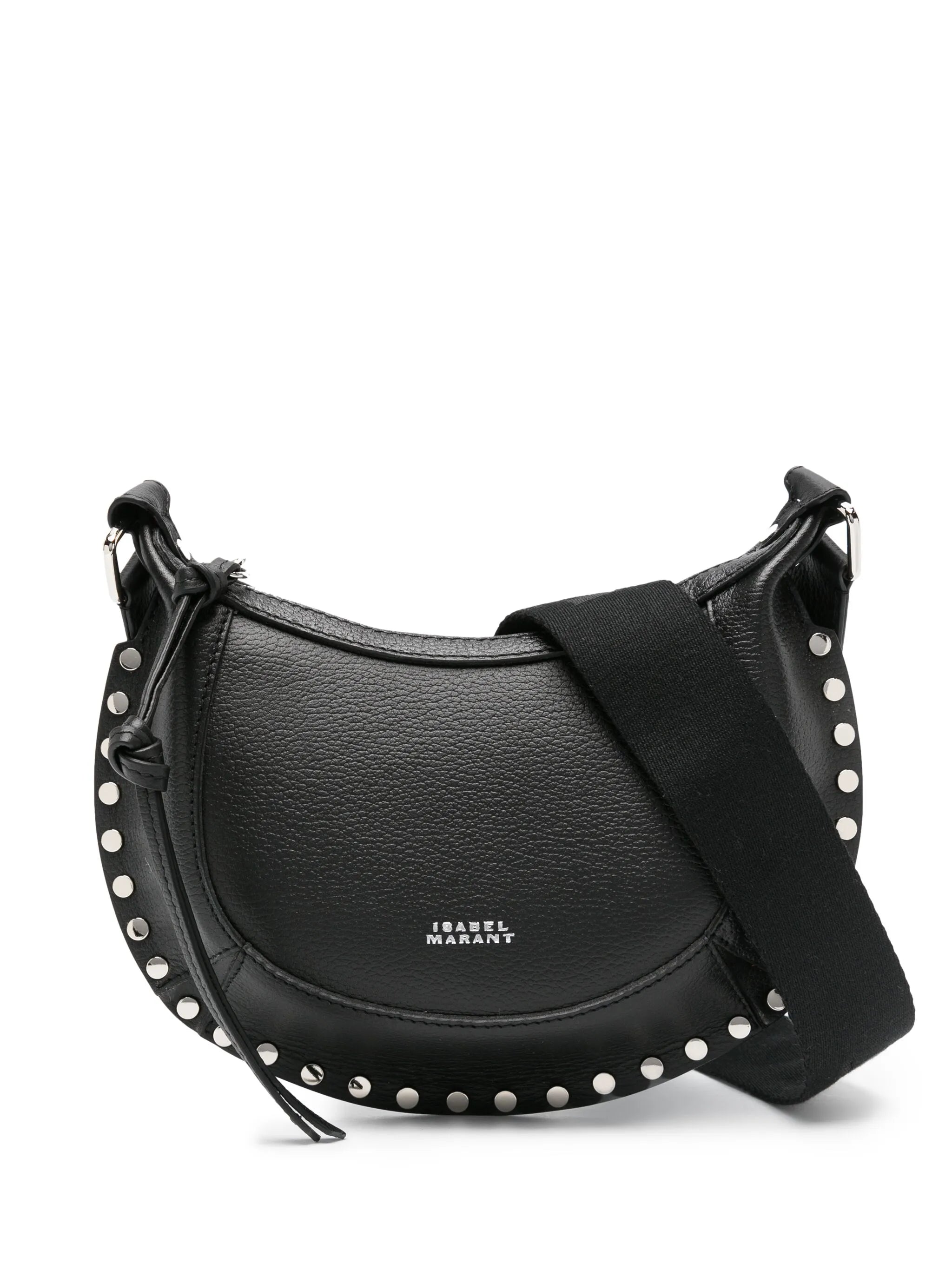 mini Moon leather crossbody bag