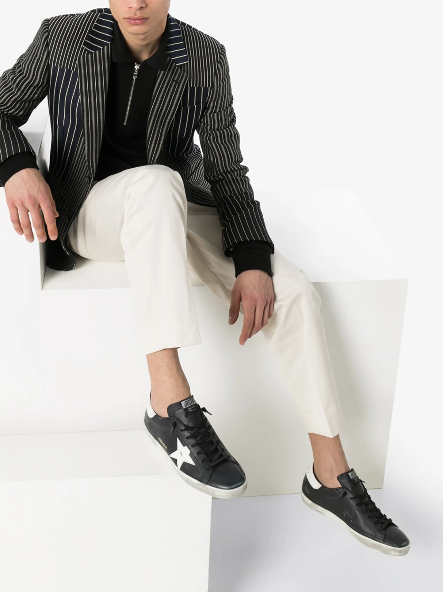Super-Star distressed-effect sneakers