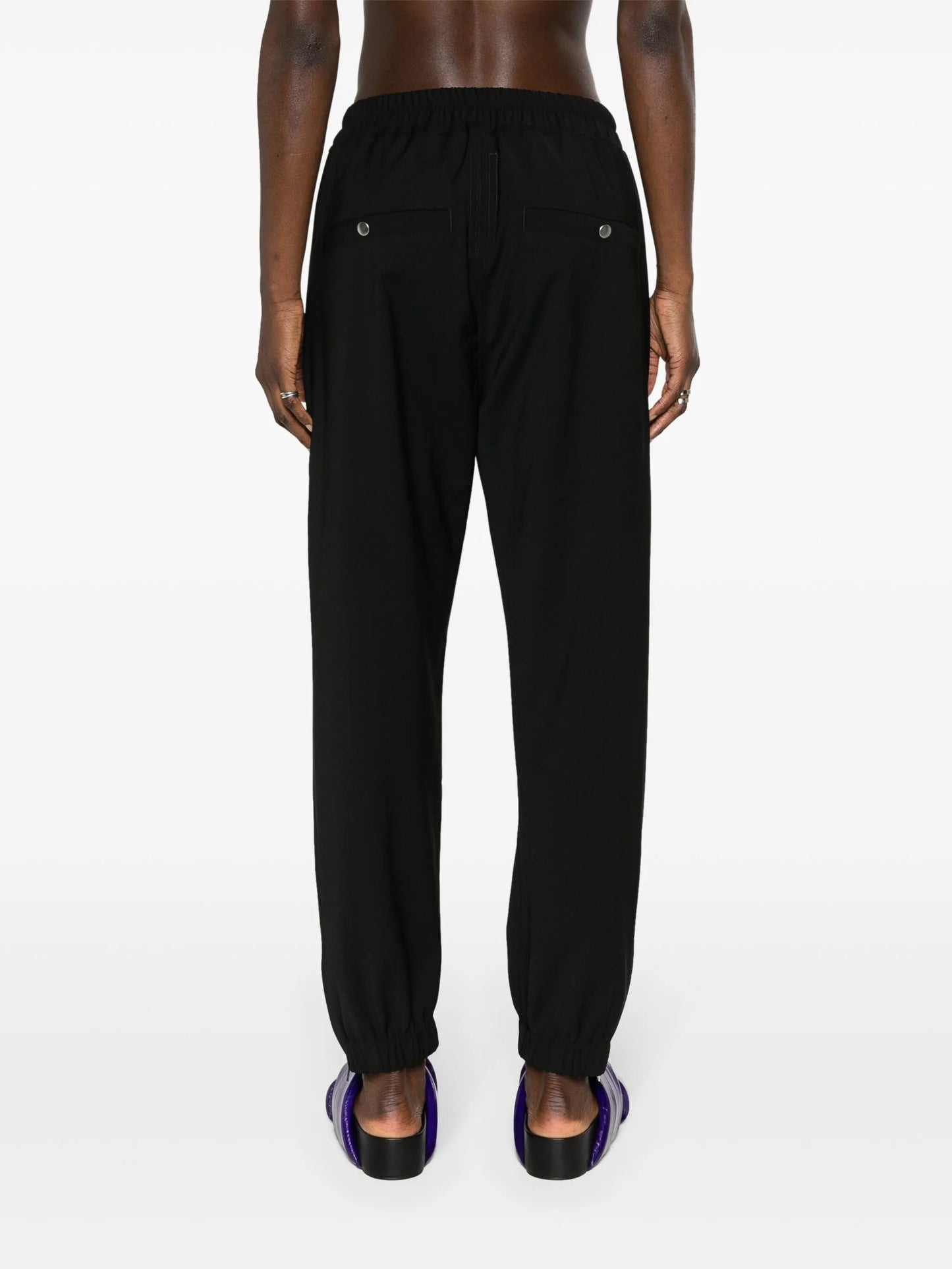 drawstring-waist track pants