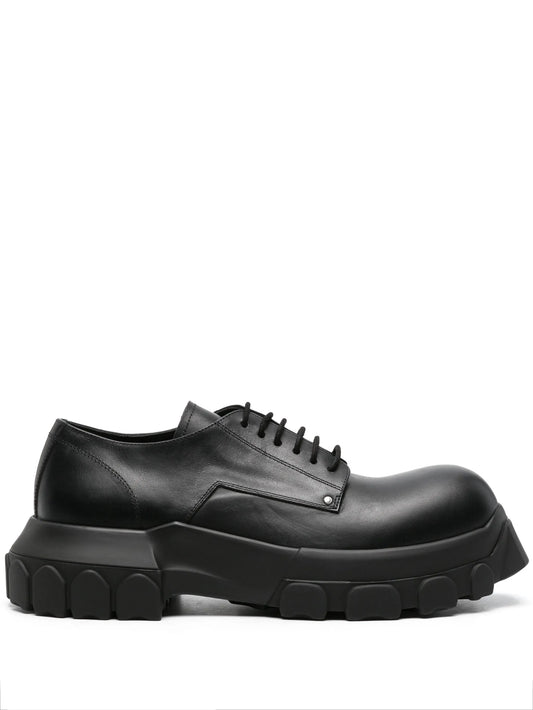 Bozo Tractor leather Derby shoes