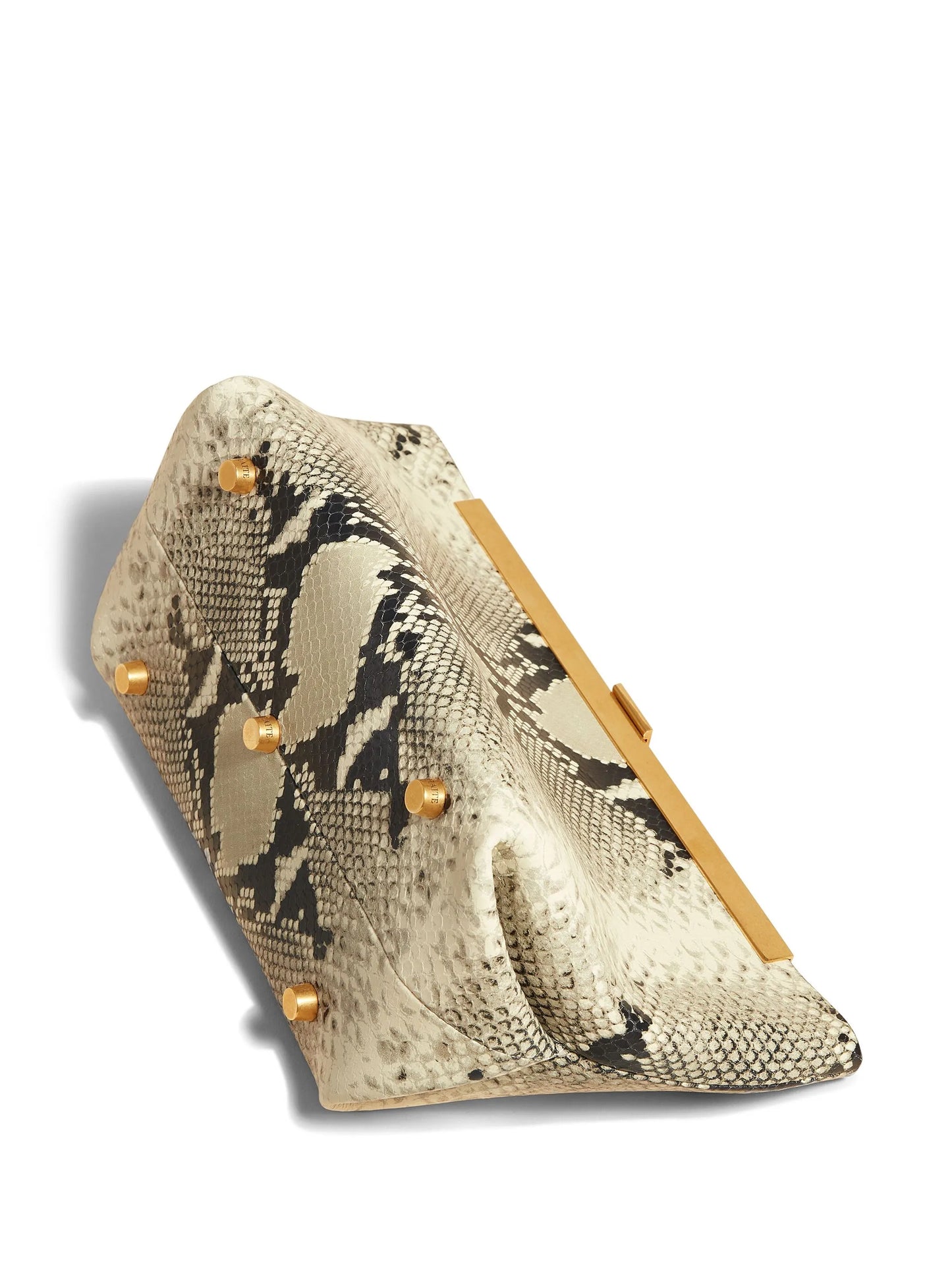 The Aimee python-effect clutch bag