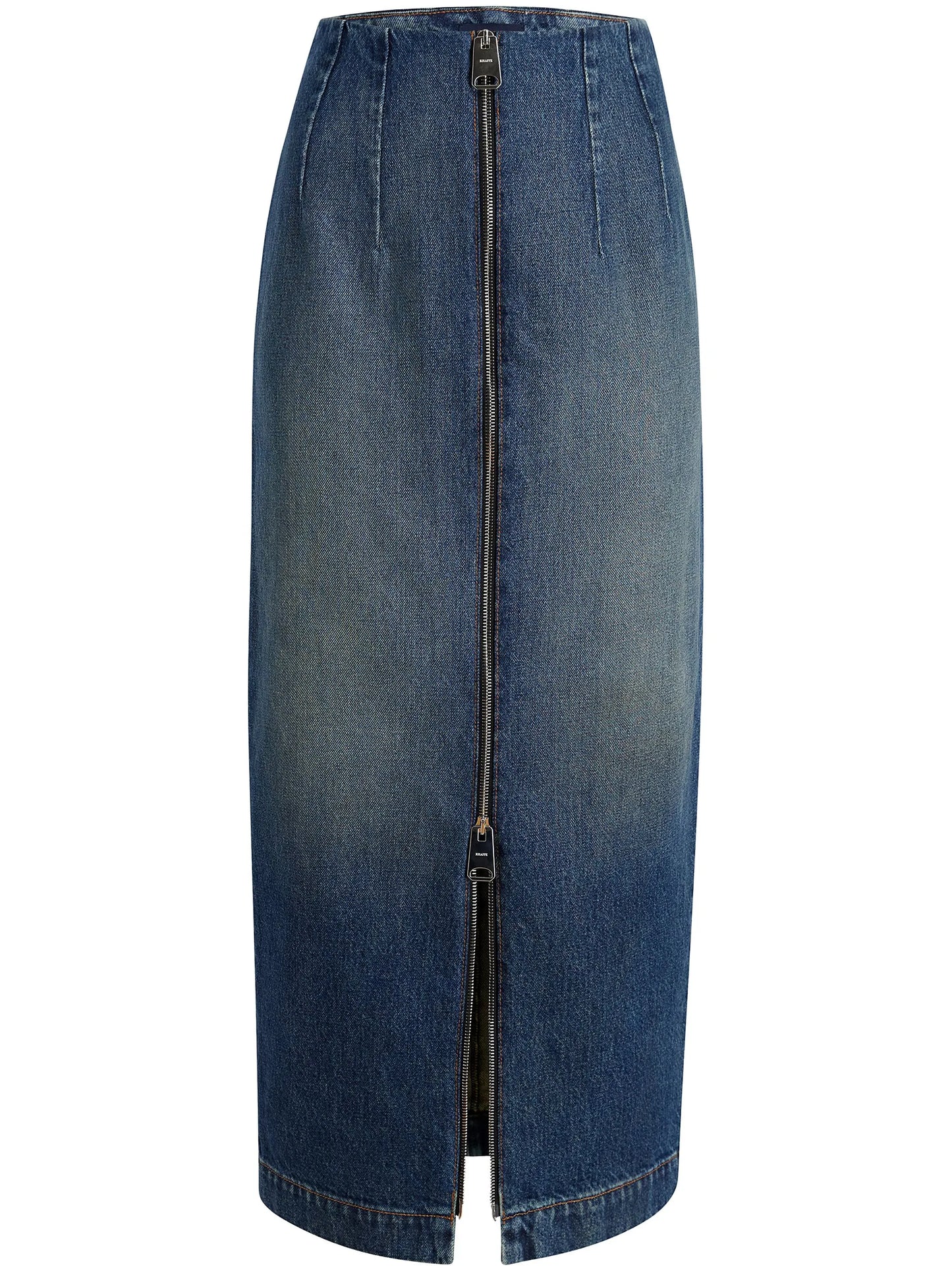 The Ruly denim midi skirt