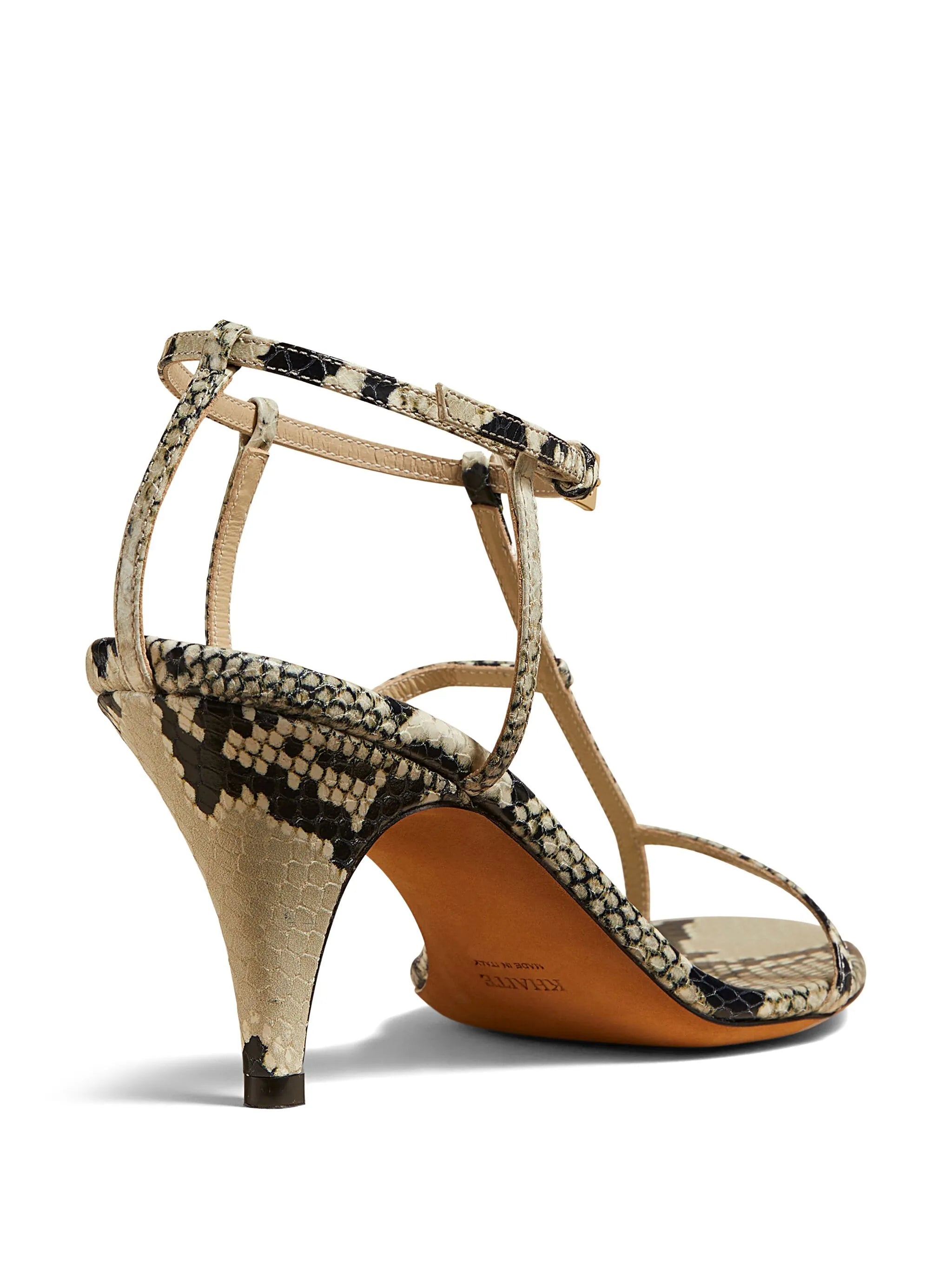 The Jones 75mm leather sandals