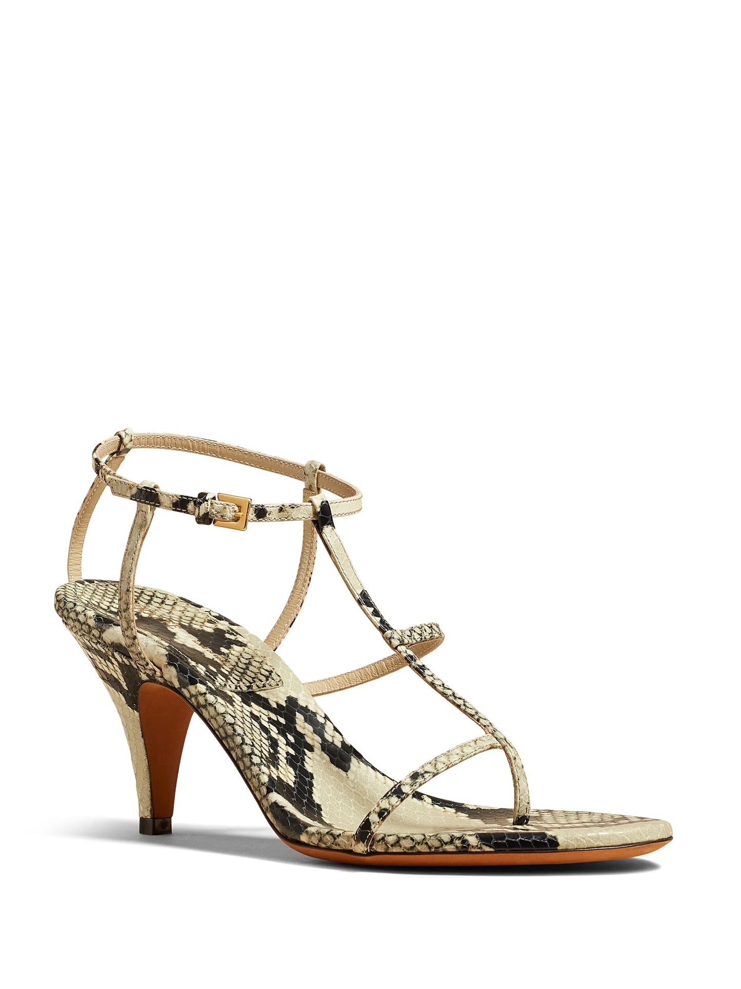 The Jones 75mm leather sandals