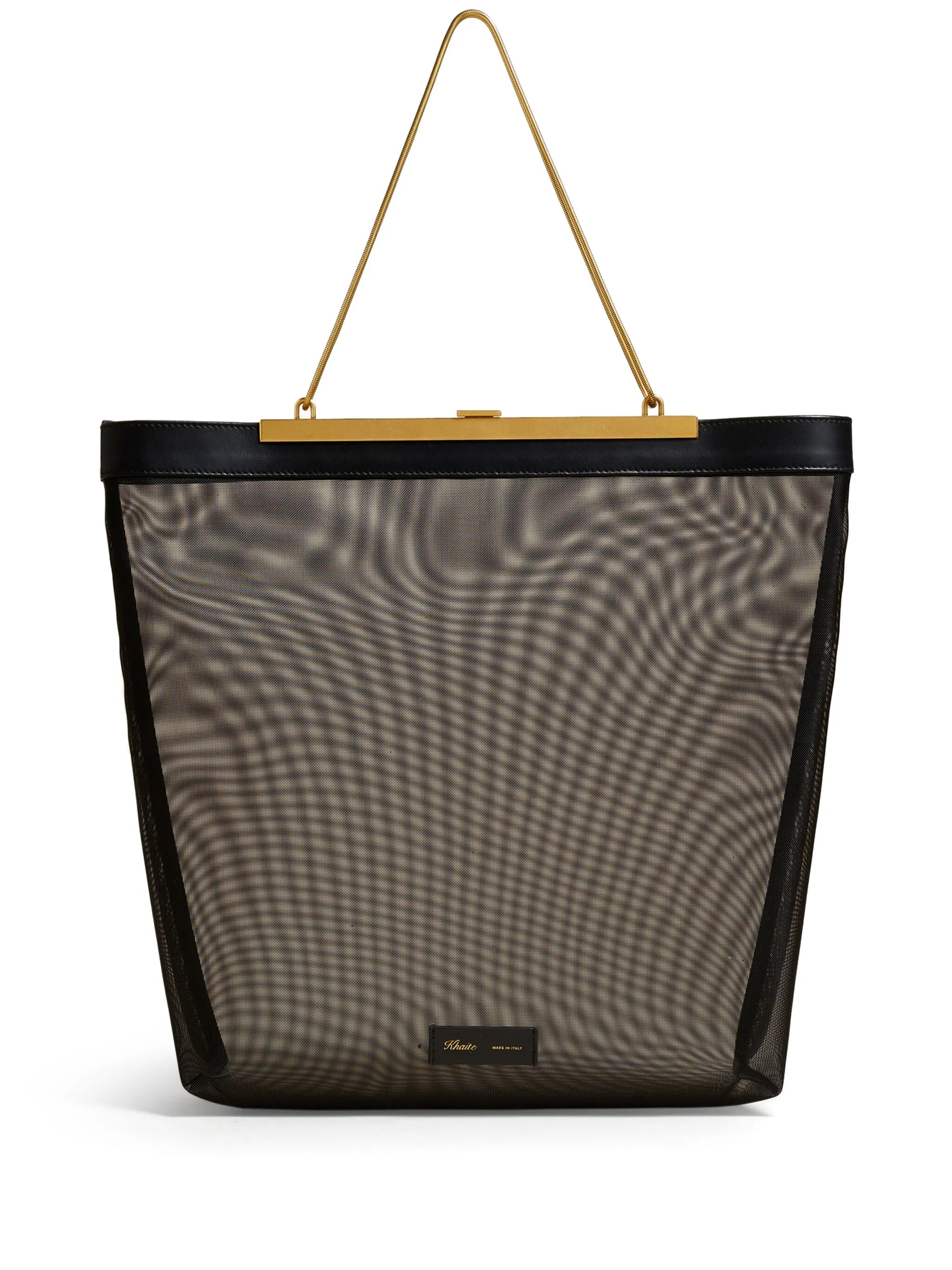 The Augusta mesh tote bag