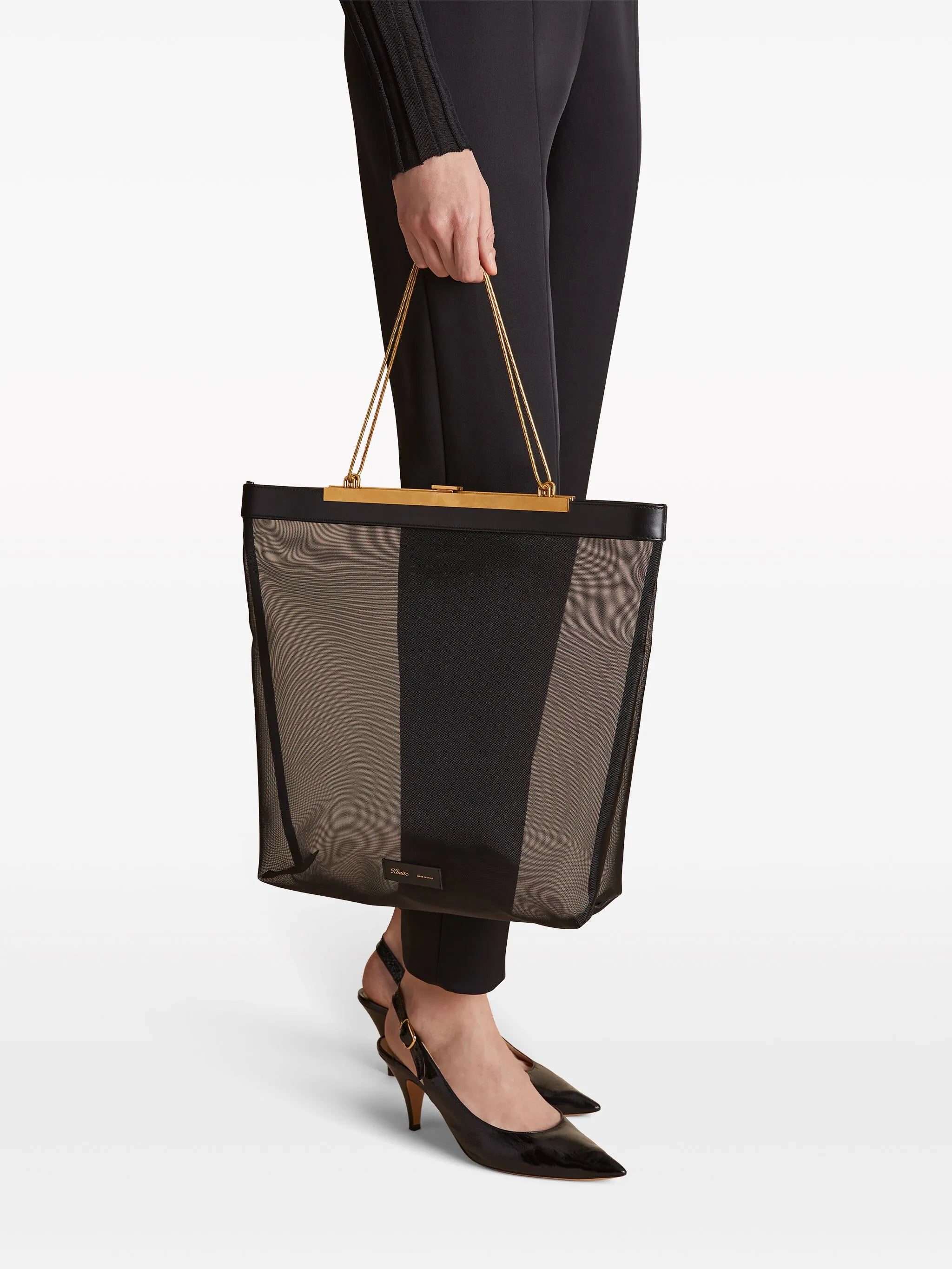 The Augusta mesh tote bag