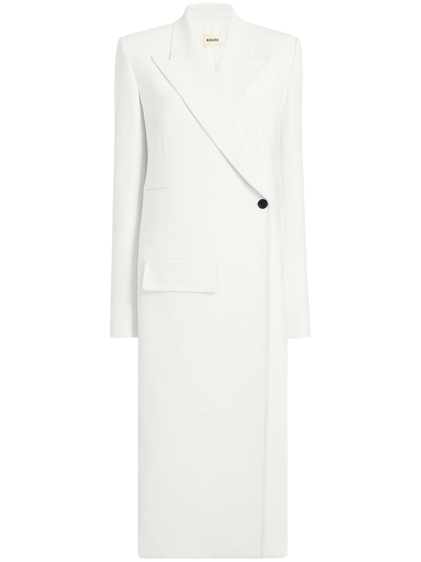 Cobble double-breasted long coat