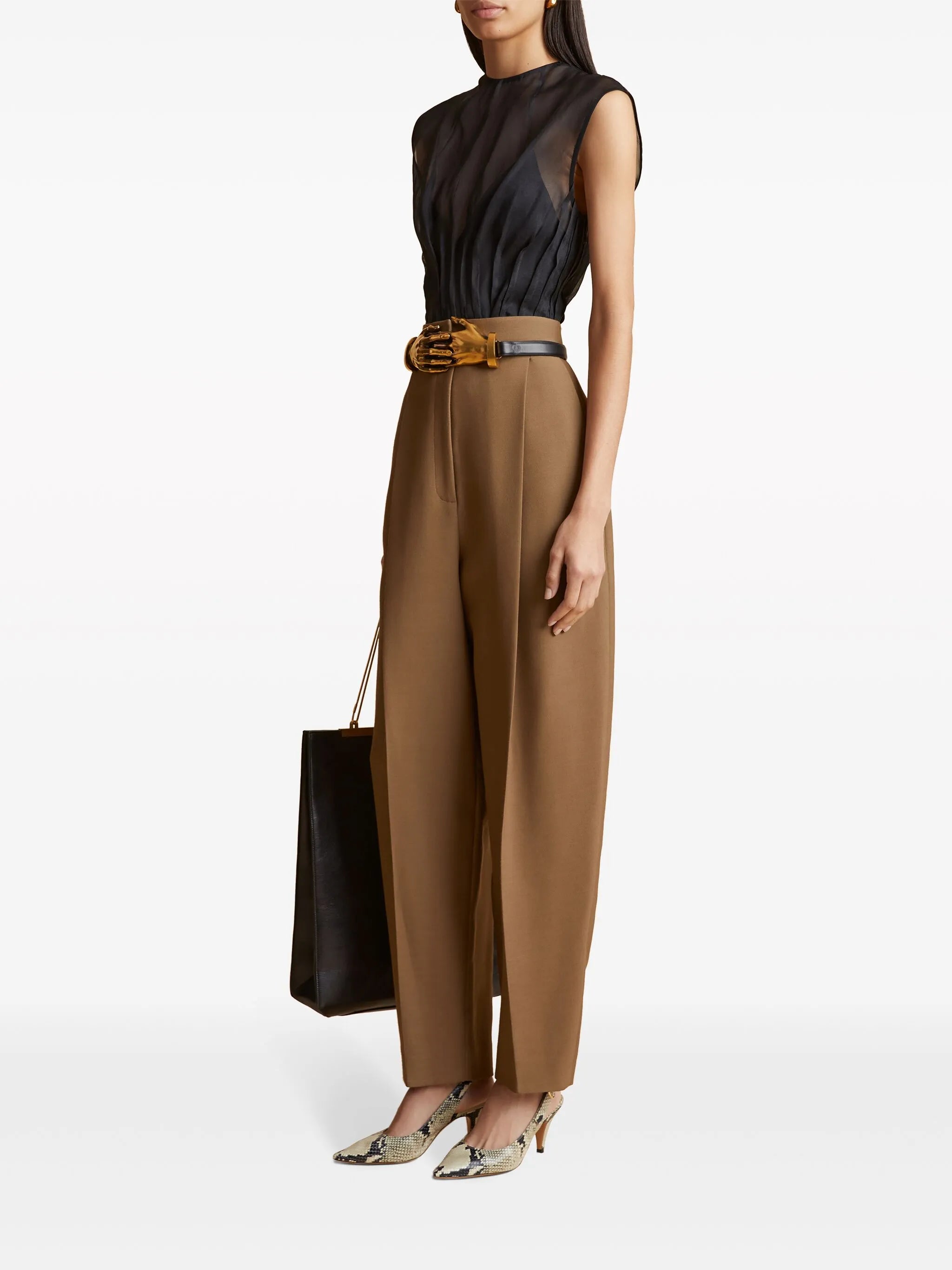 The Westin sleeveless silk top