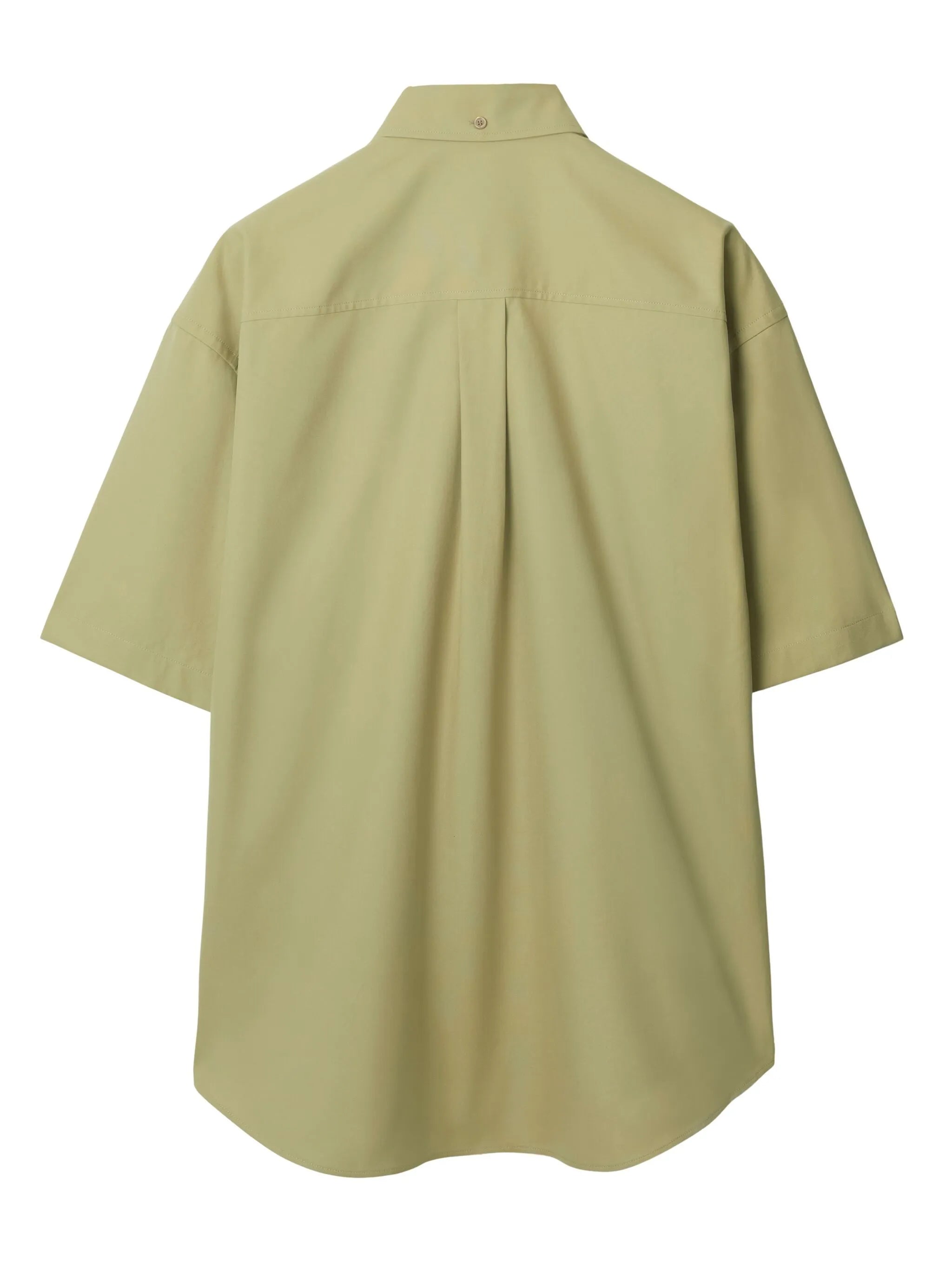 logo-embroidered poplin shirt