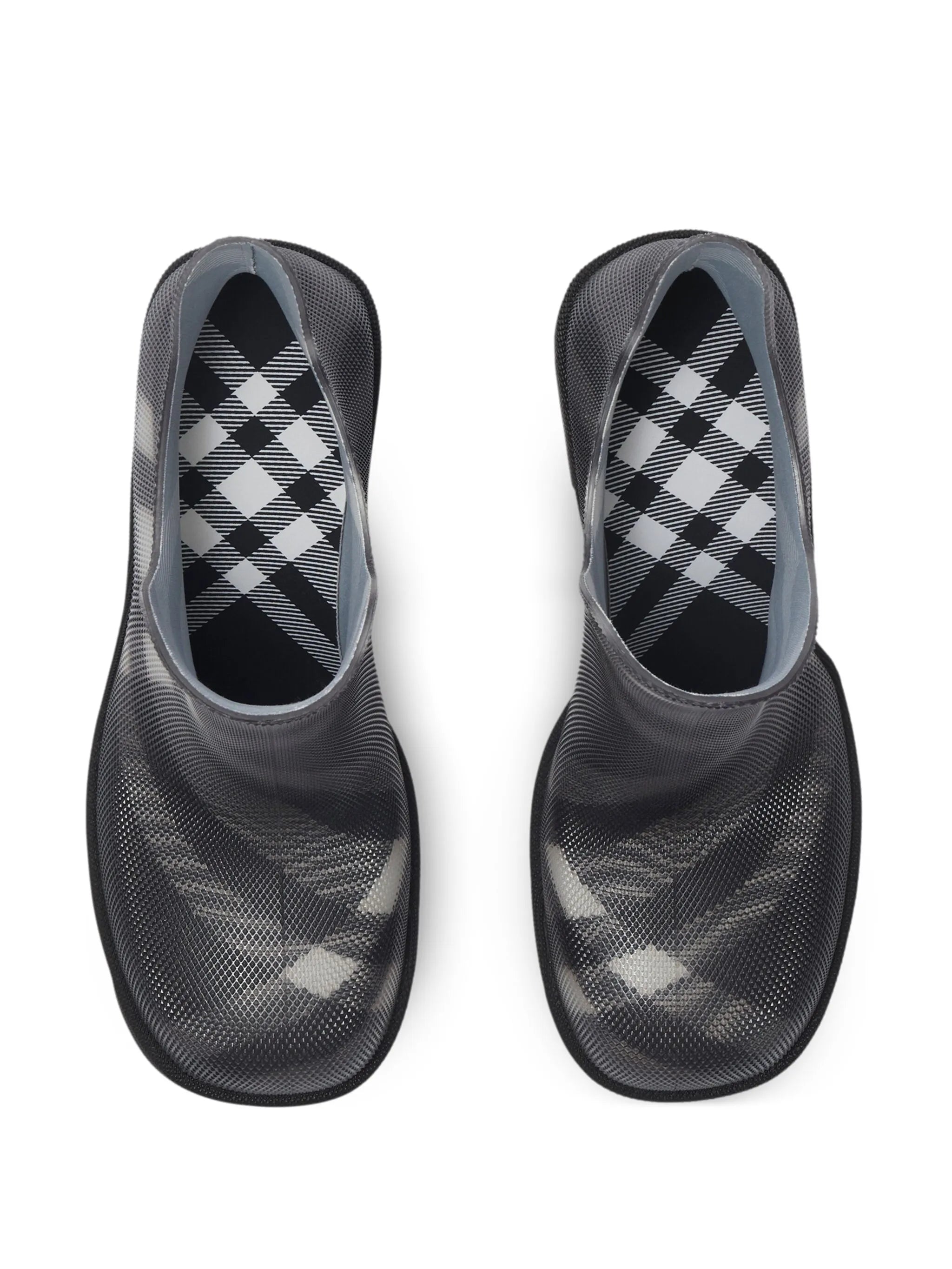 Marsh check-pattern boots