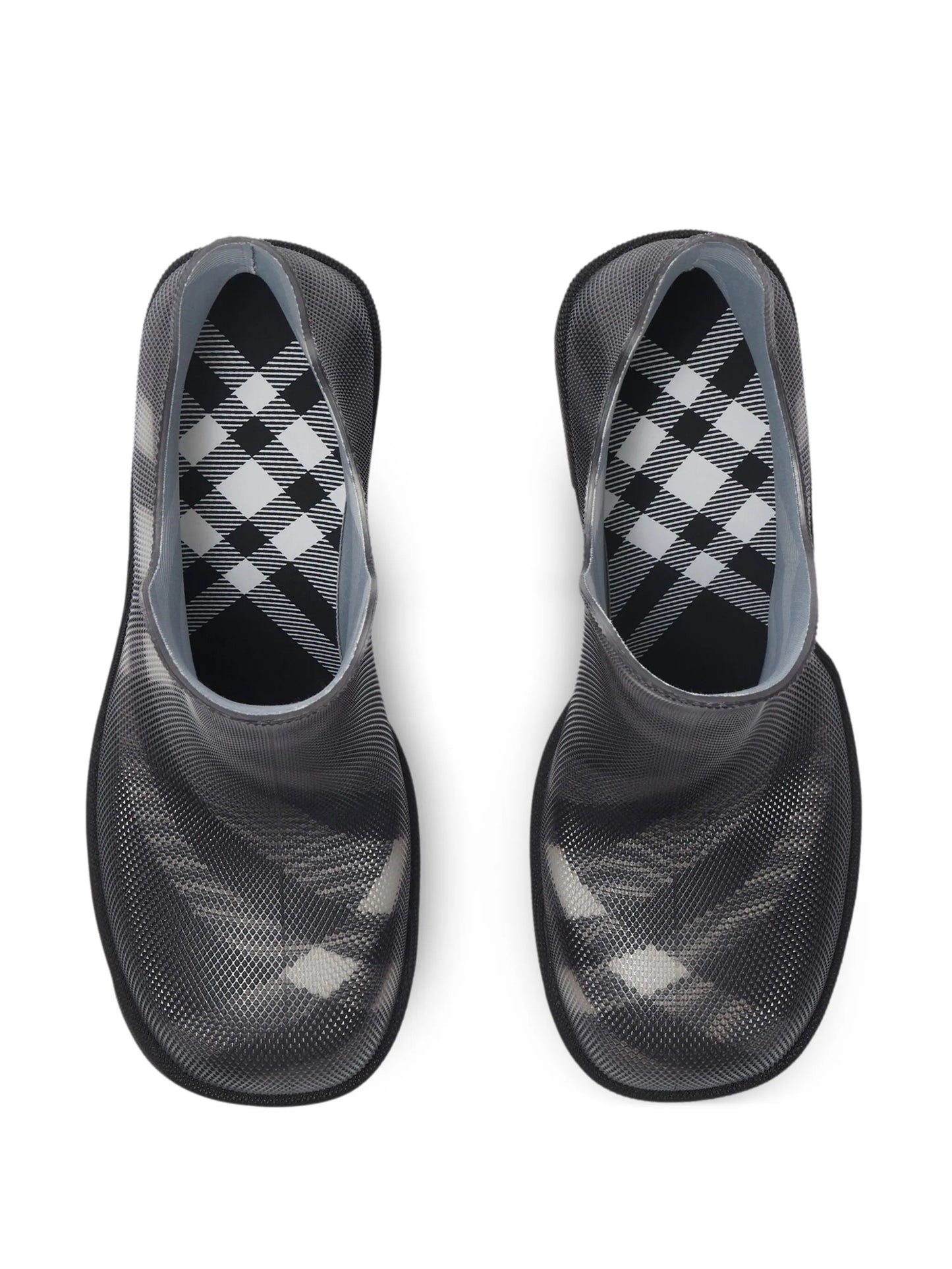 Marsh check-pattern boots