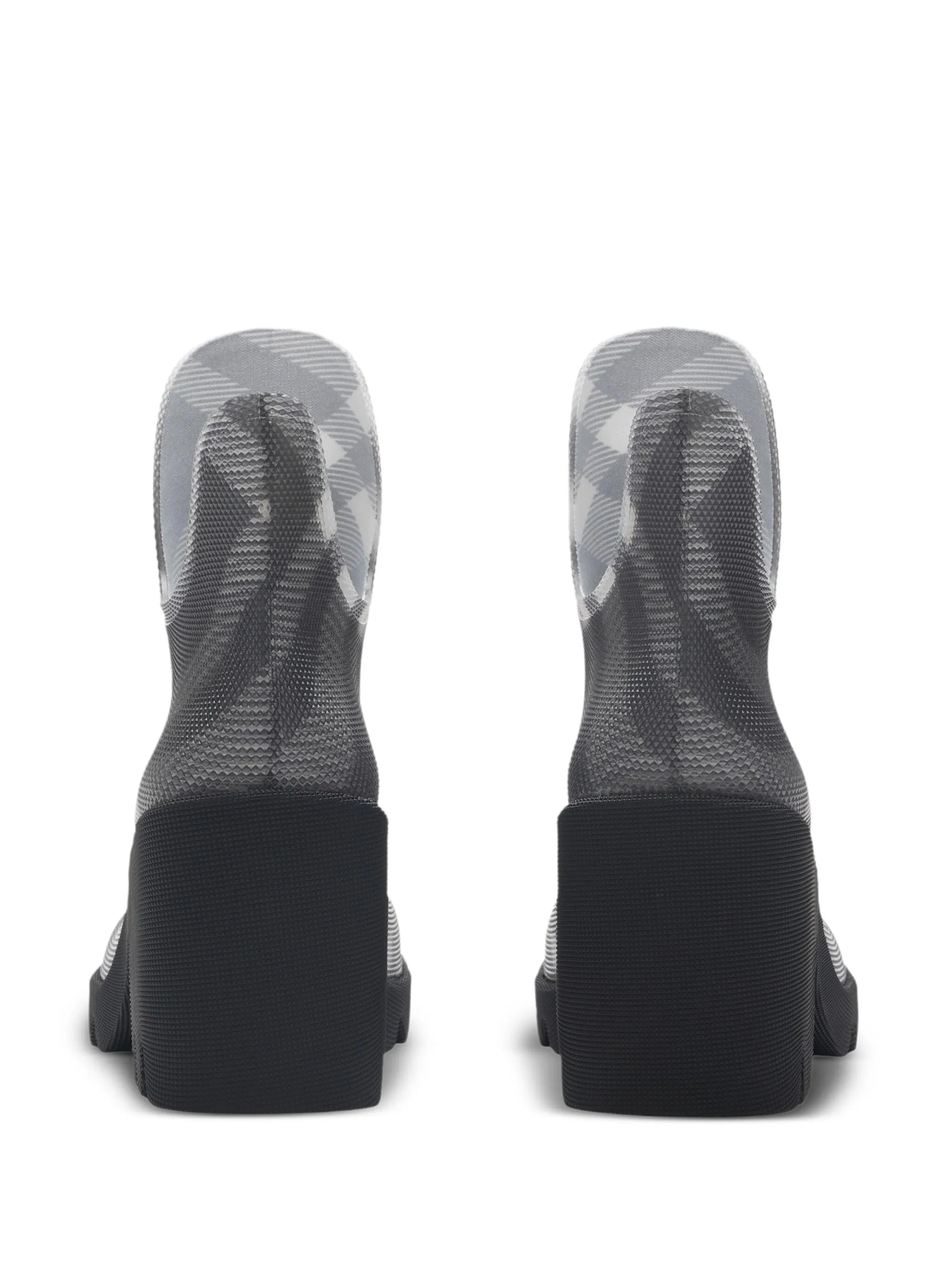 Marsh check-pattern boots