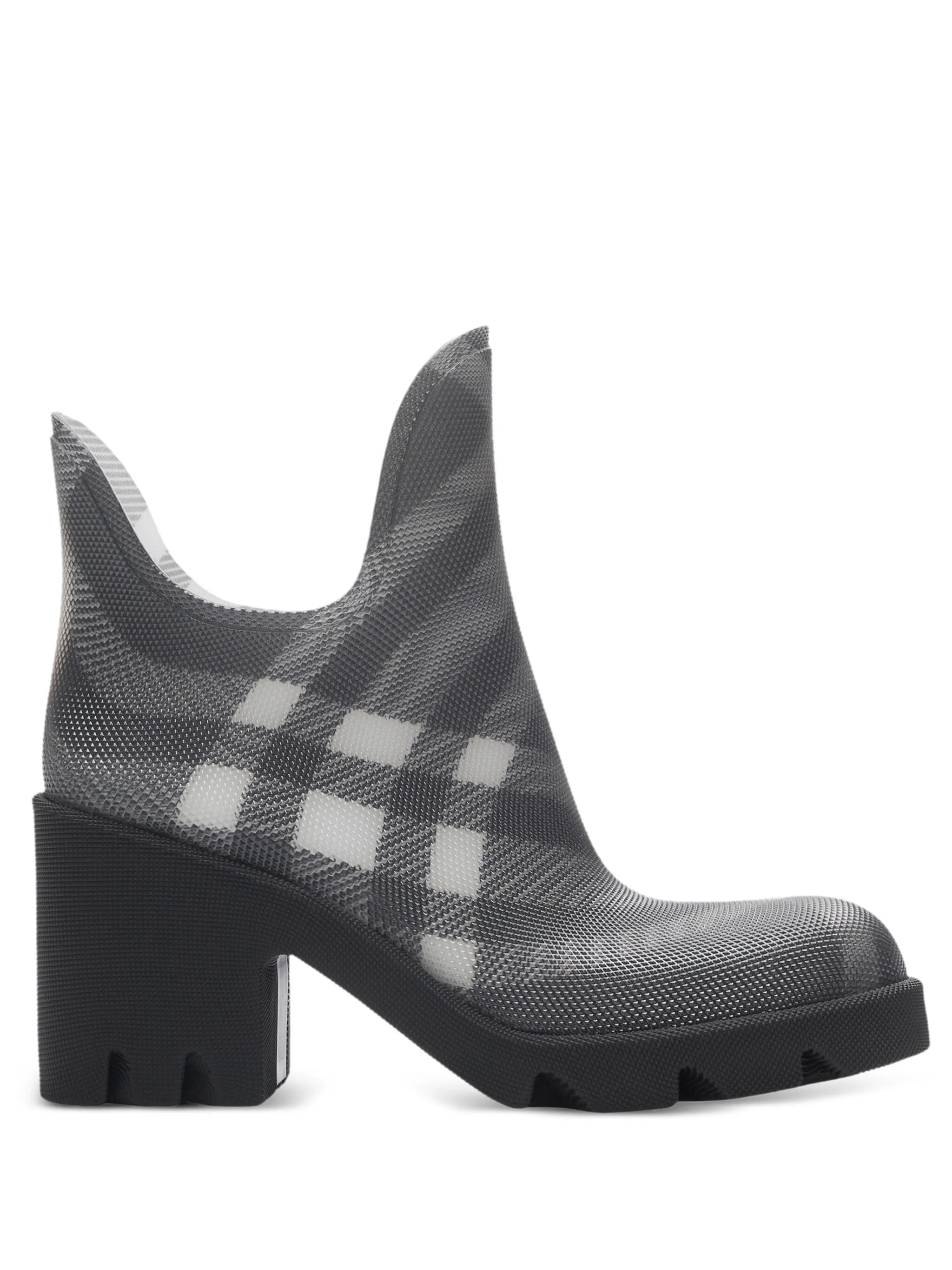 Marsh check-pattern boots