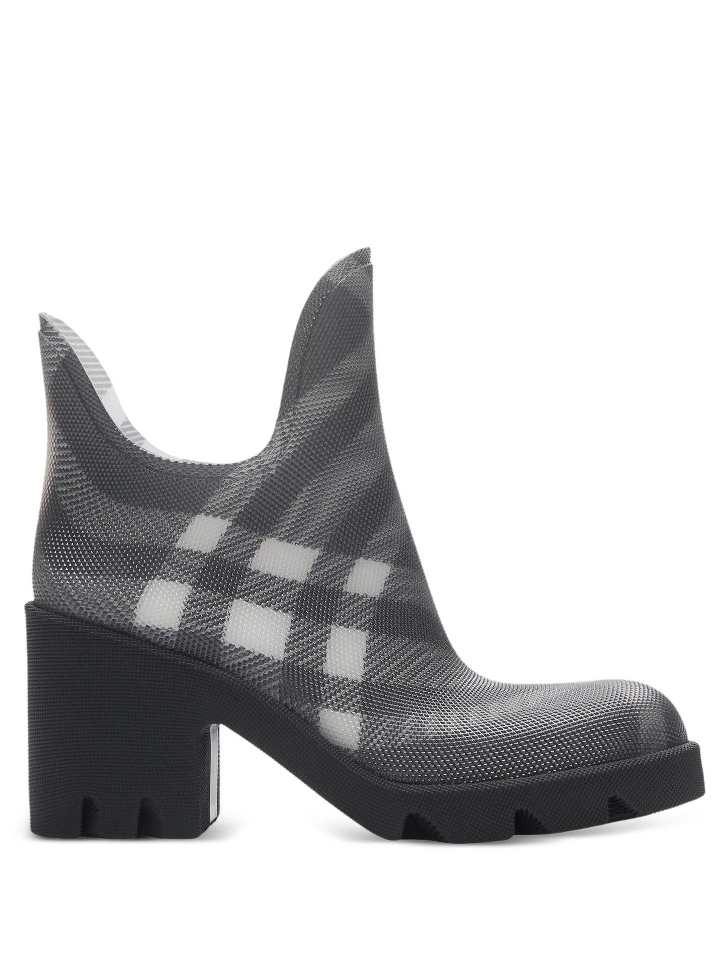 Marsh check-pattern boots