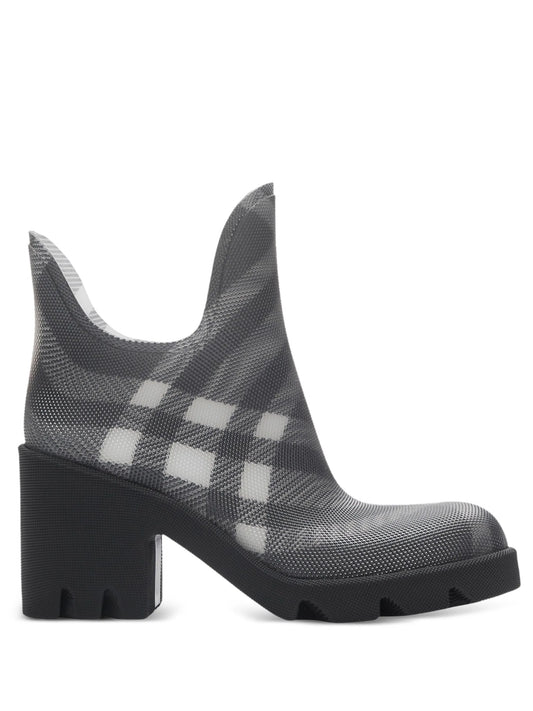 Marsh check-pattern boots