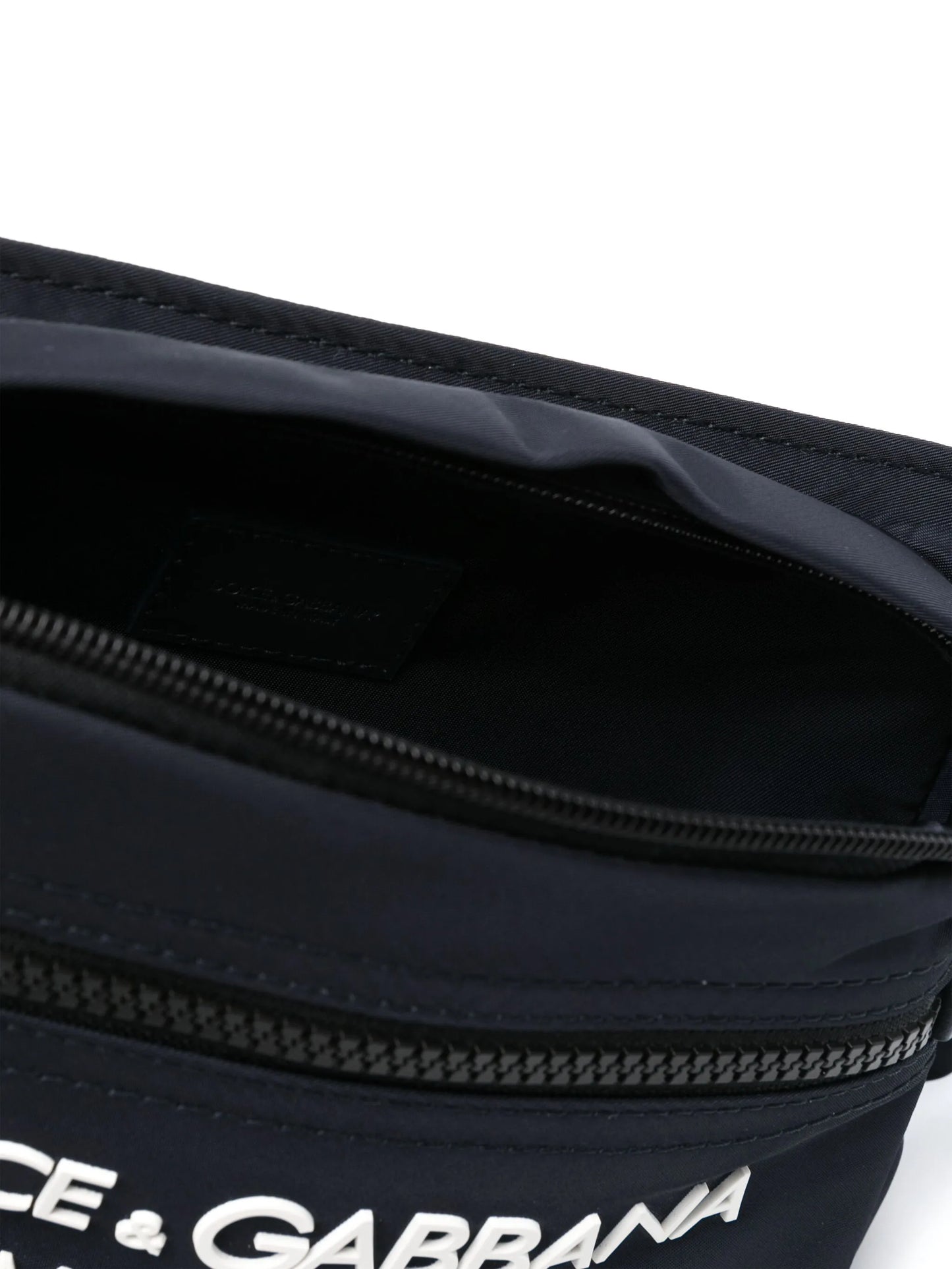 raised logo belt bag