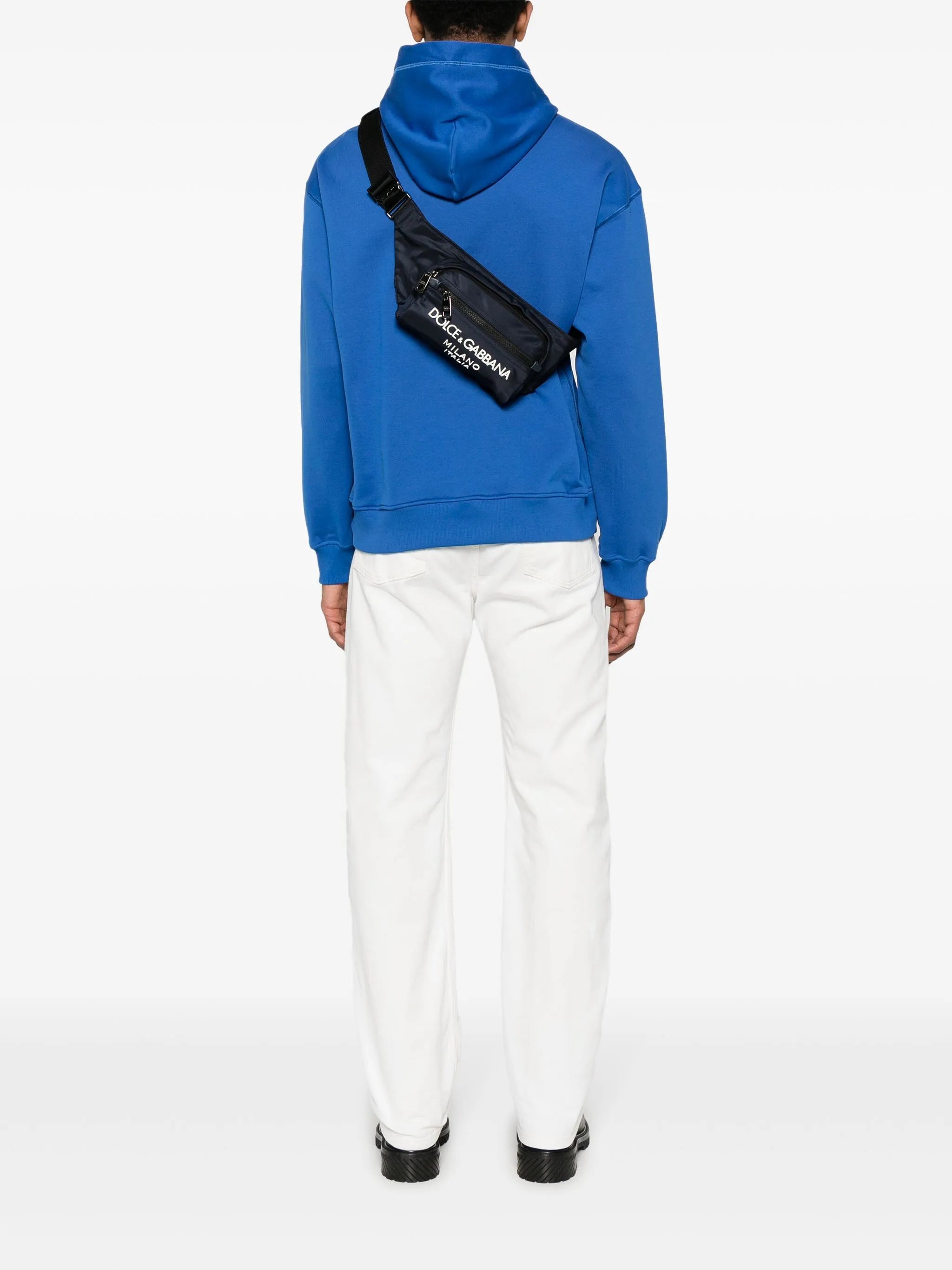 raised logo belt bag