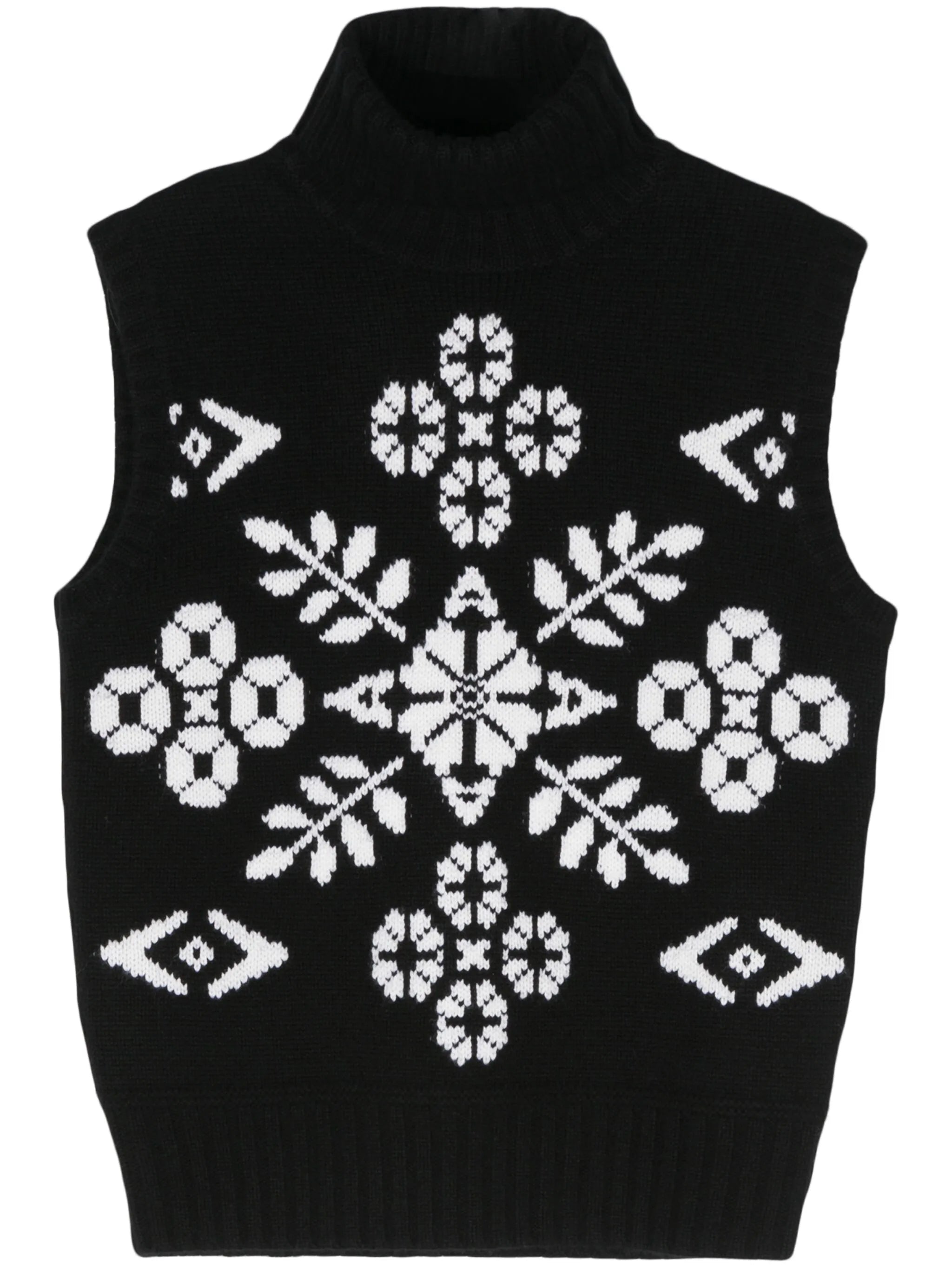 Vivy patterned-jacquard top