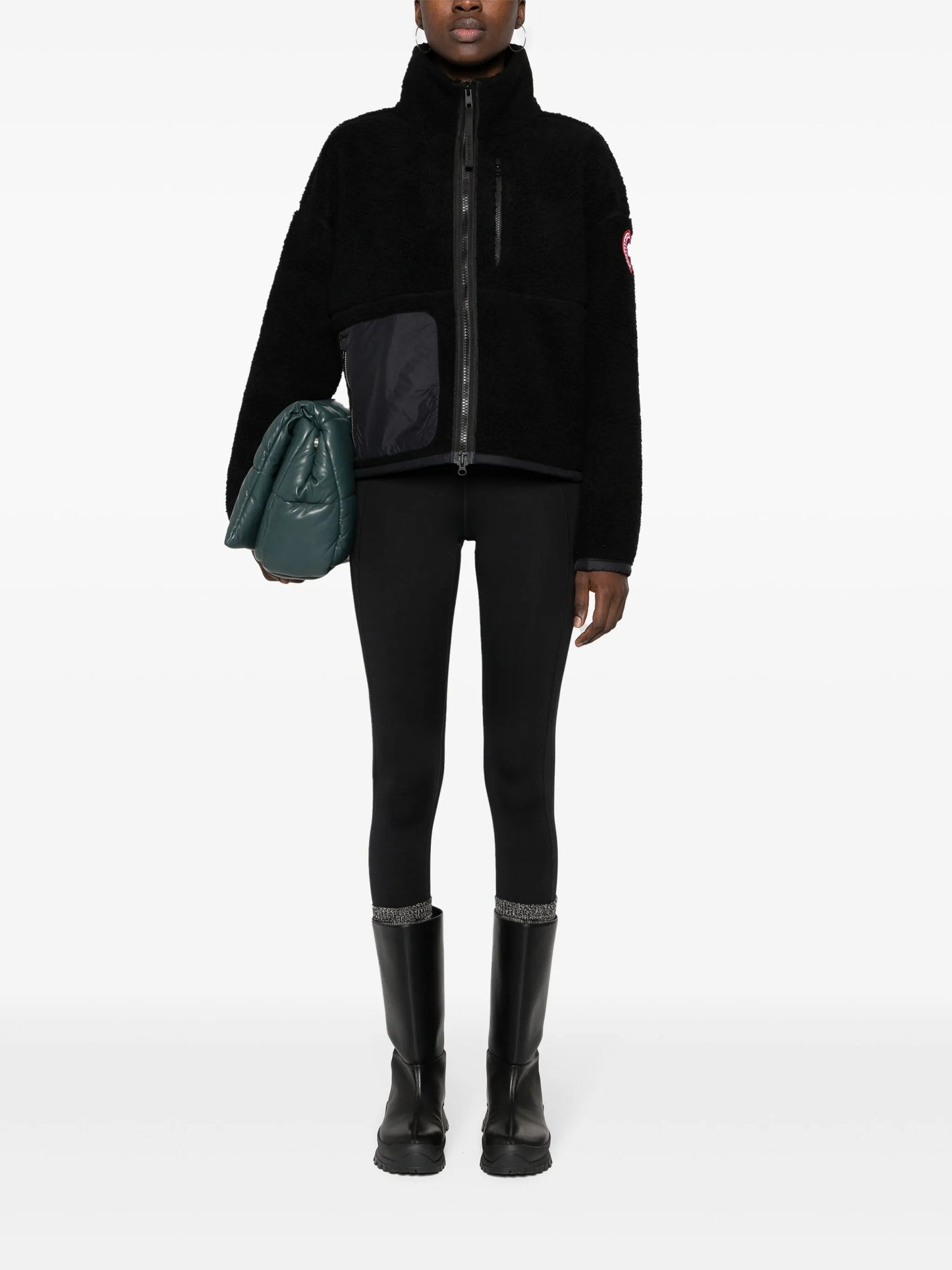 Simcoe fleece zip-up jacket