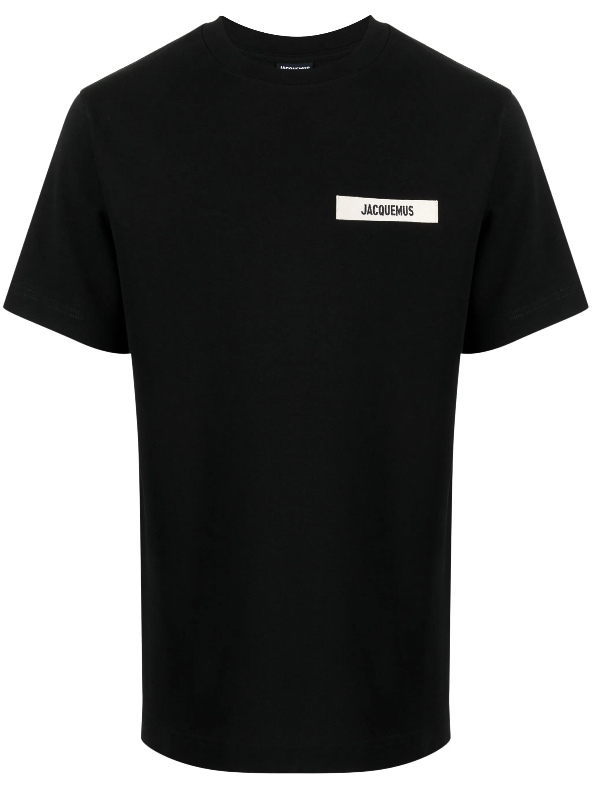 logo-patch cotton T-shirt