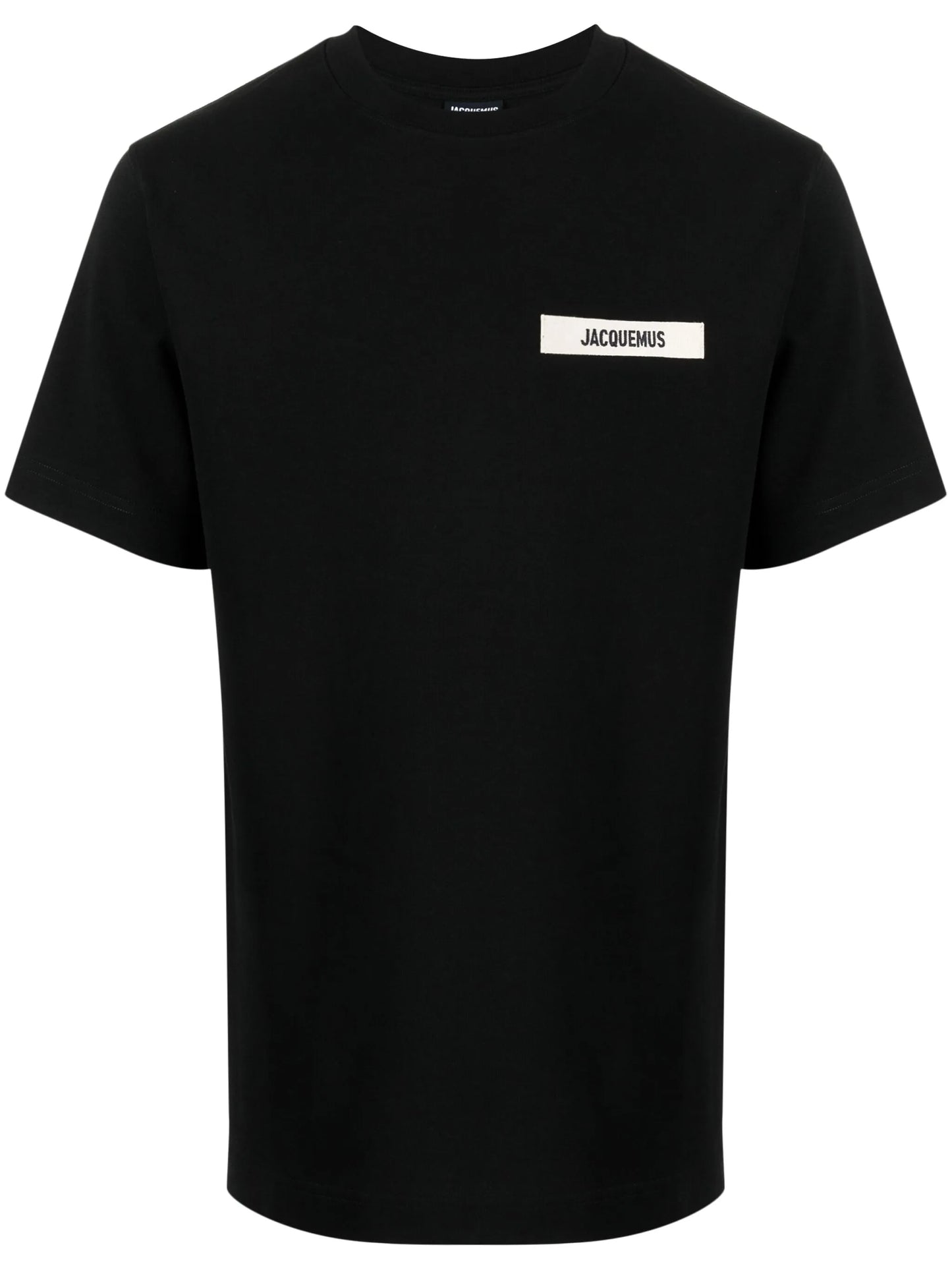 logo-patch cotton T-shirt