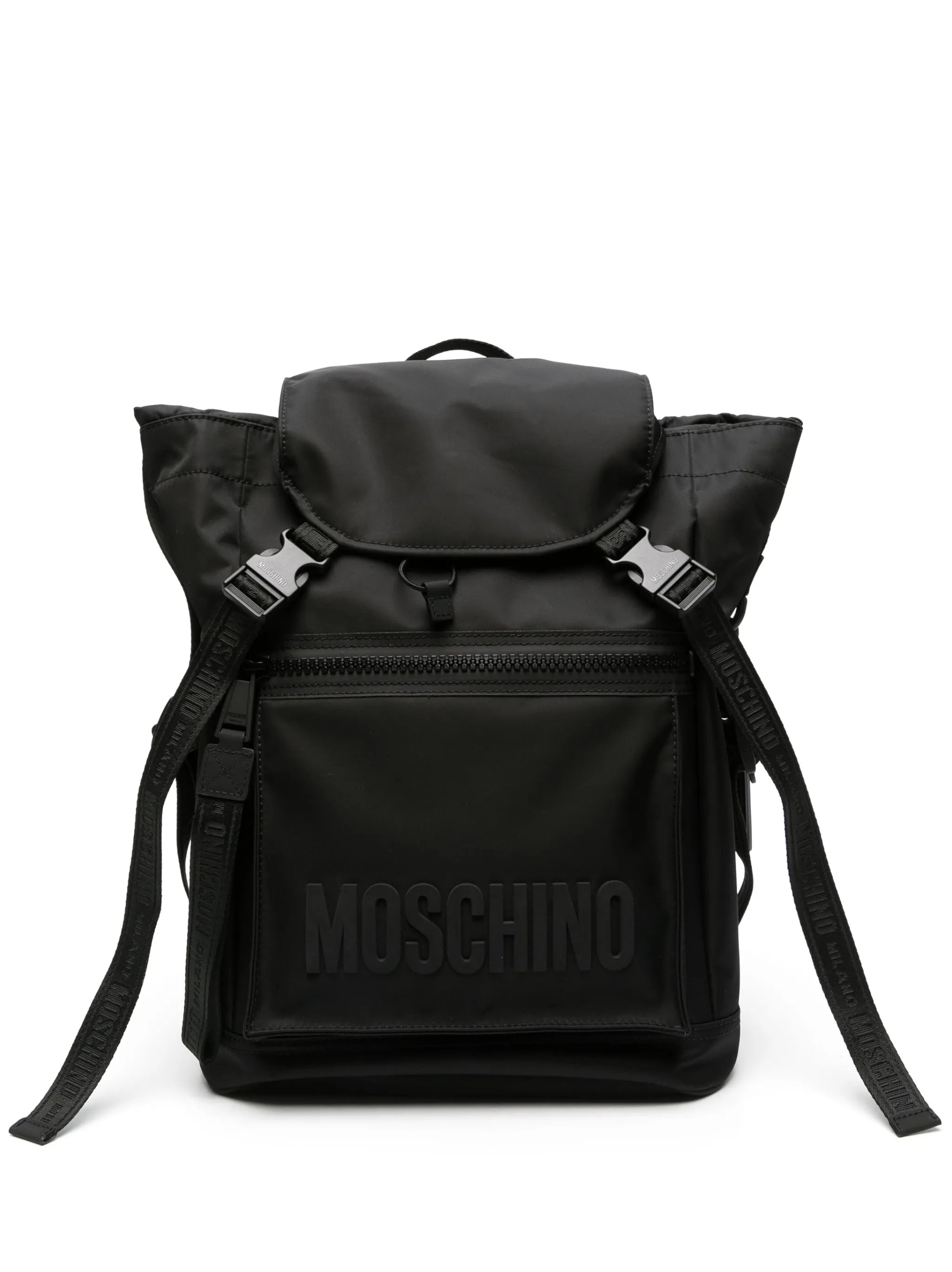 logo-appliqué backpack