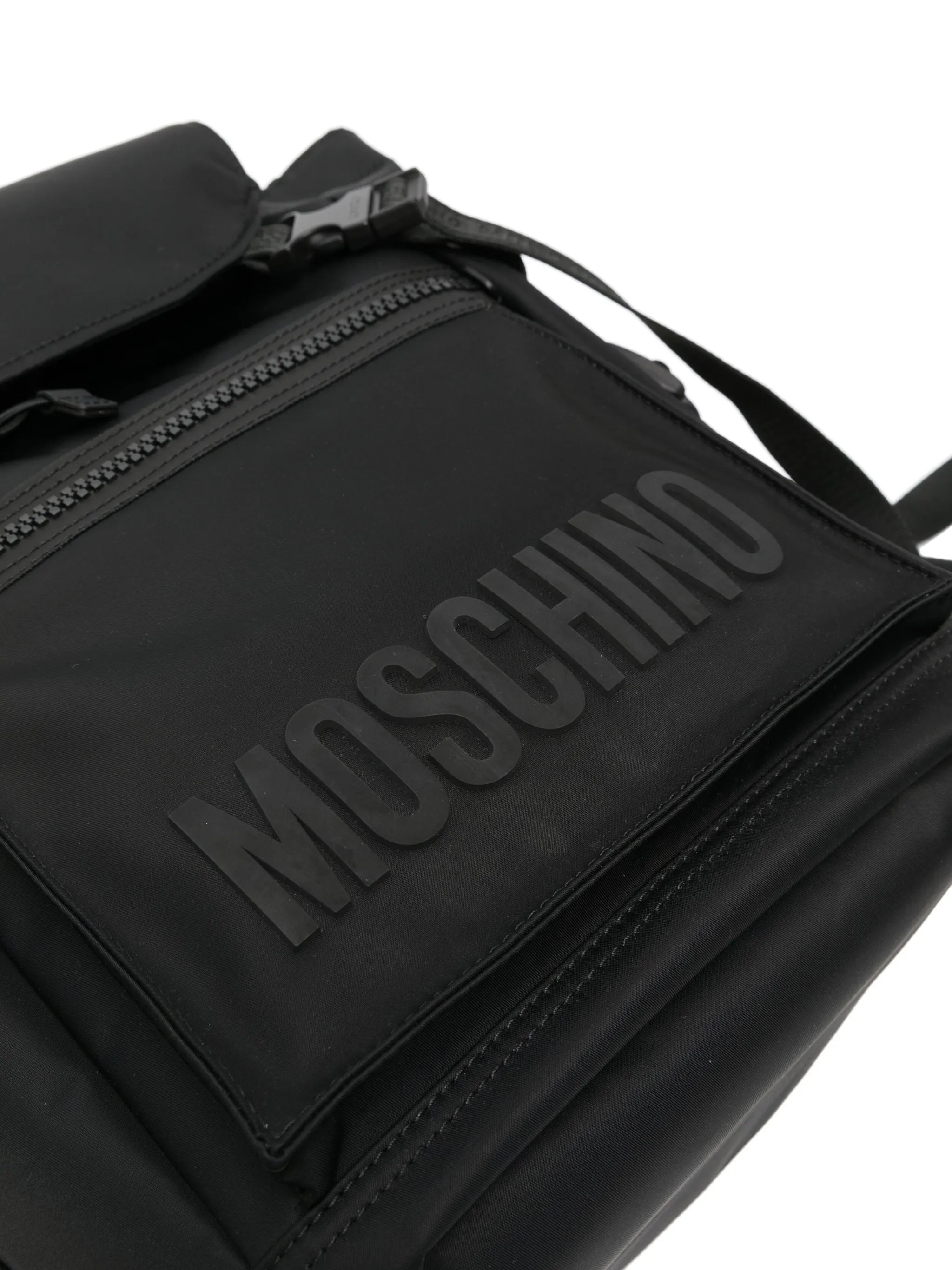 logo-appliqué backpack