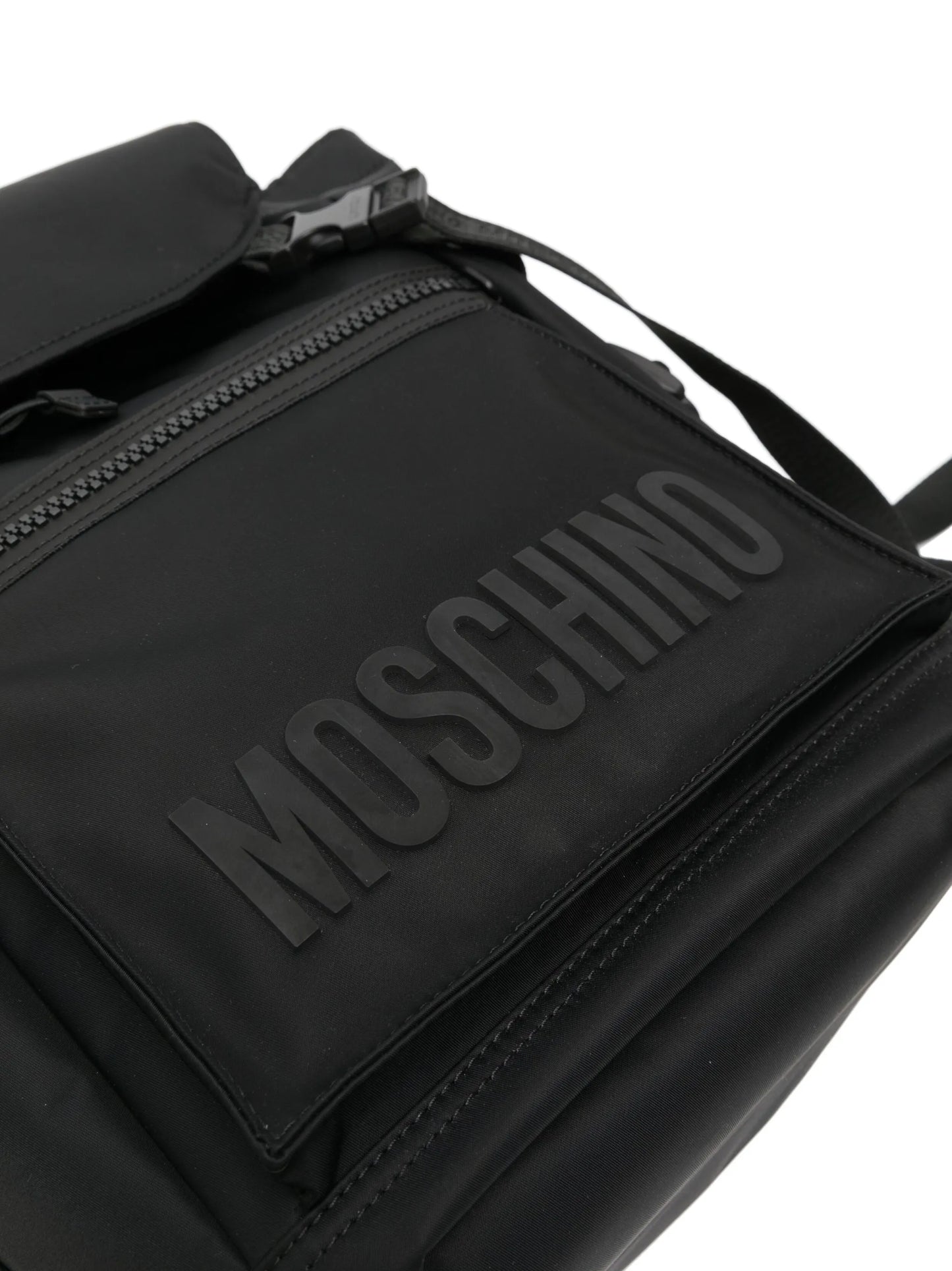 logo-appliqué backpack